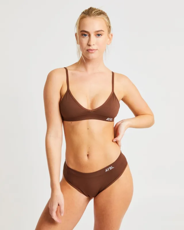 Seamless Bra - Brown sold by AYBL