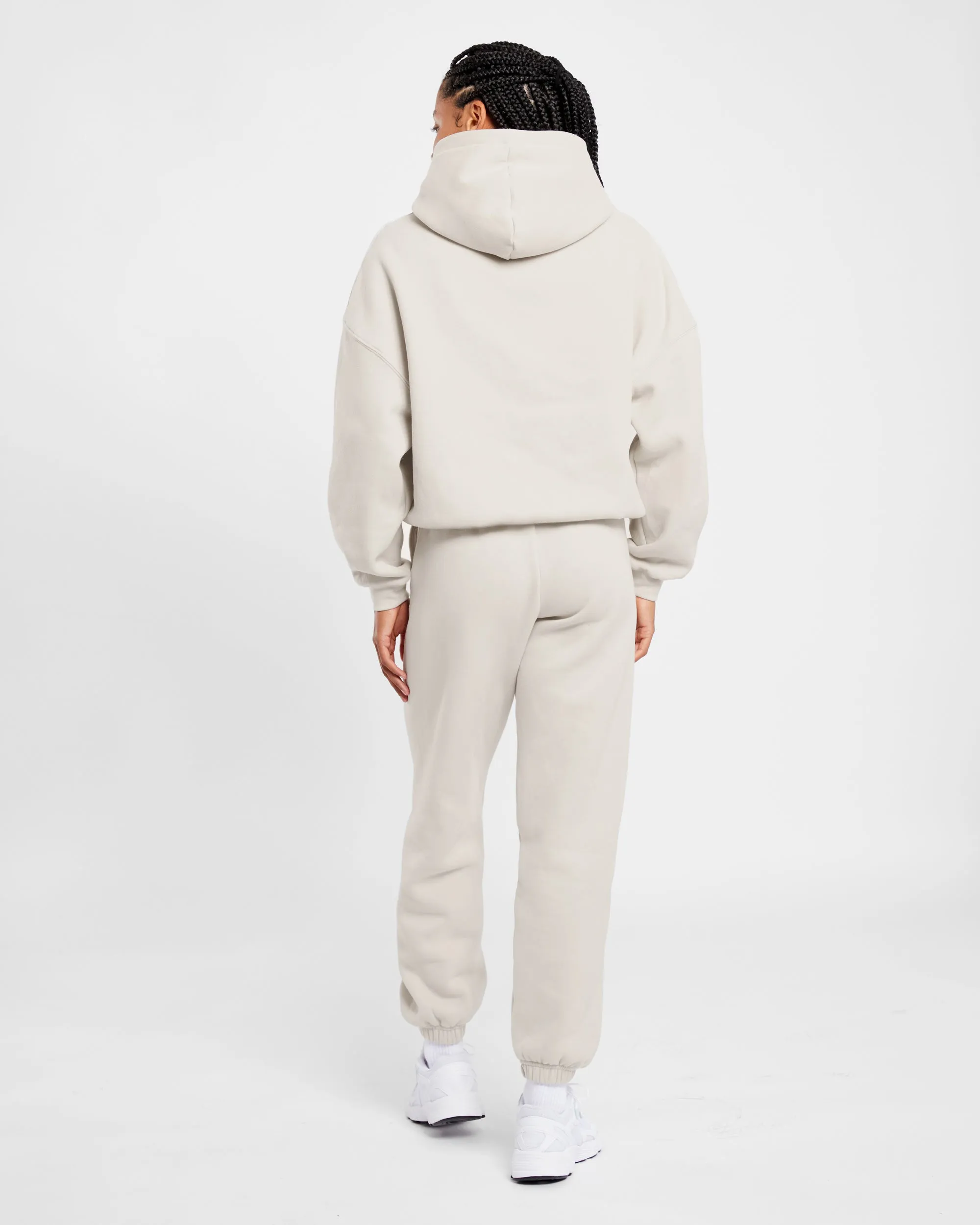 Varsity Oversized Hoodie - Sand sold by AYBL product image thumbnail 4