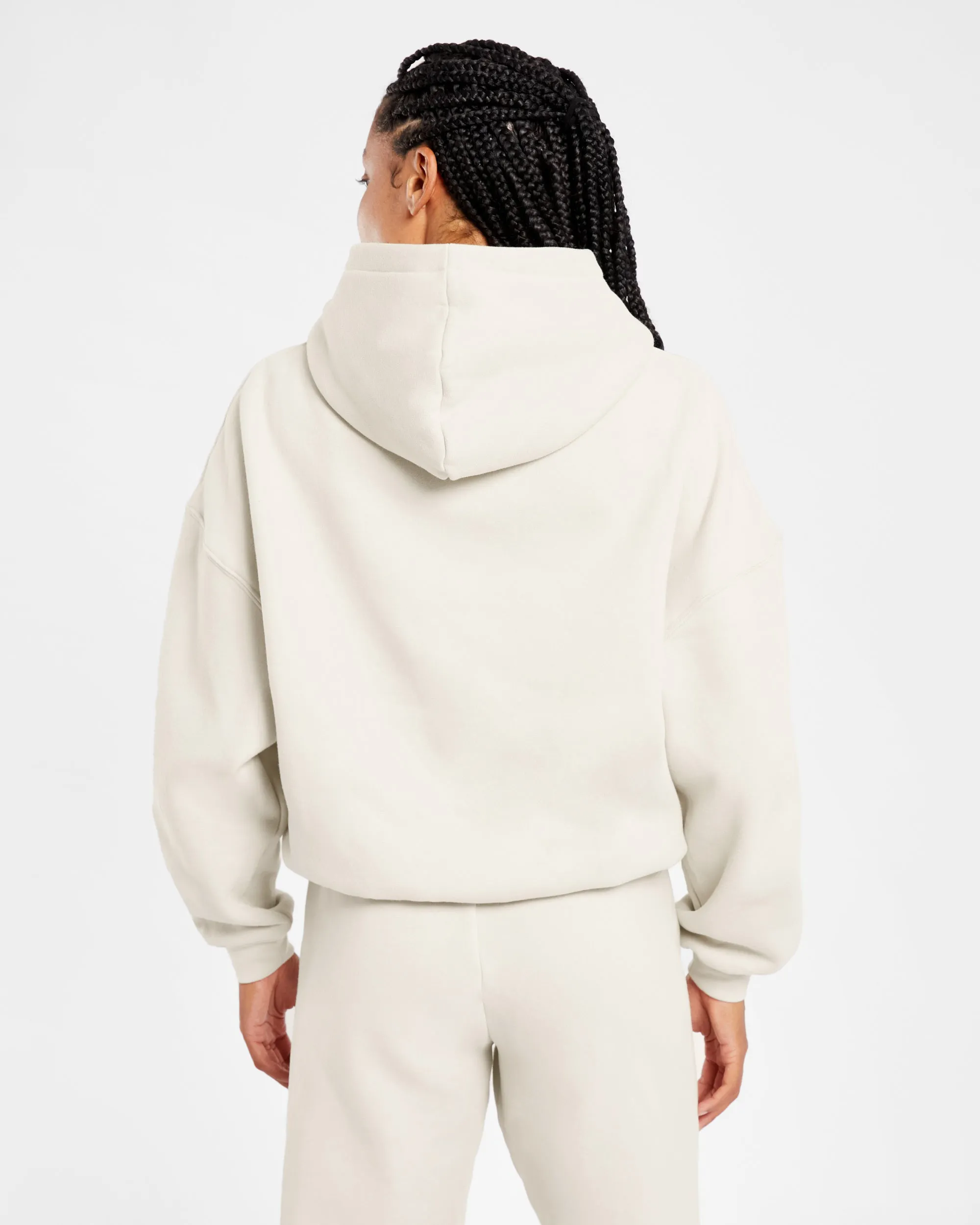 Varsity Oversized Hoodie - Sand sold by AYBL product image thumbnail 2