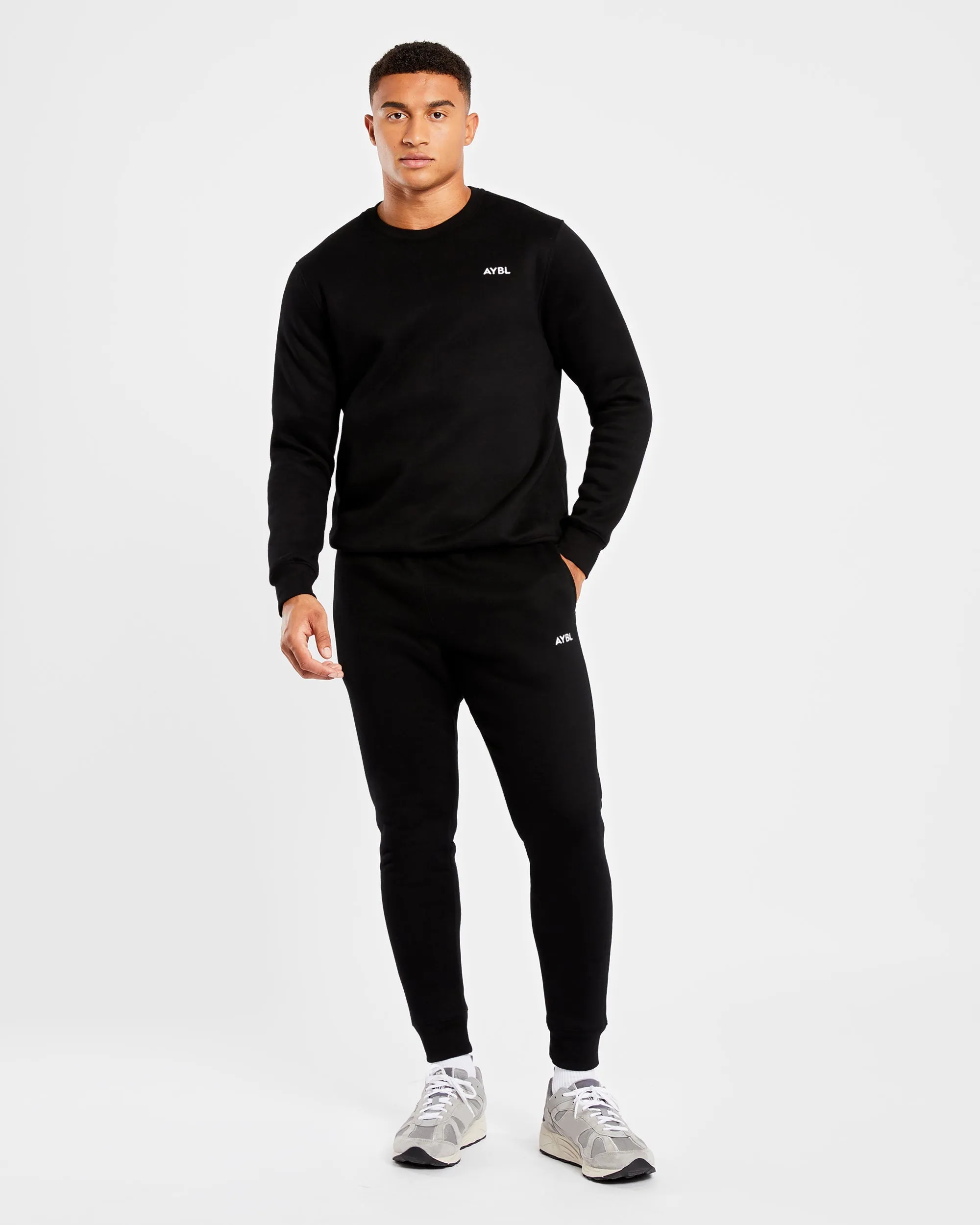 Essential Sweater - Black sold by AYBL product image thumbnail 3