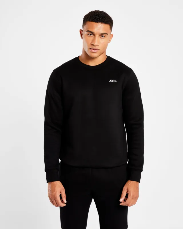 Essential Sweater - Black sold by AYBL