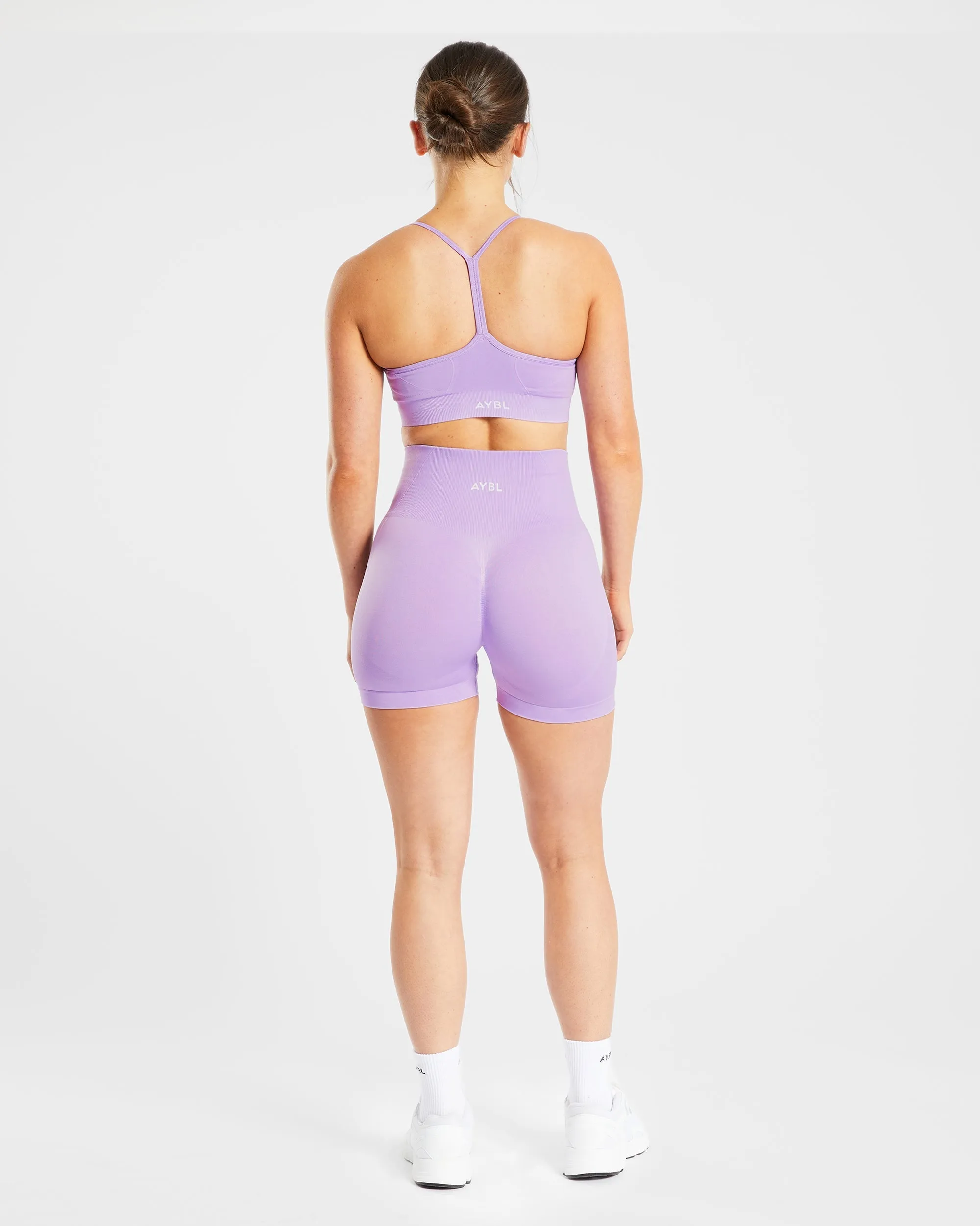 Empower Seamless Sports Bra - Purple sold by AYBL product image thumbnail 4
