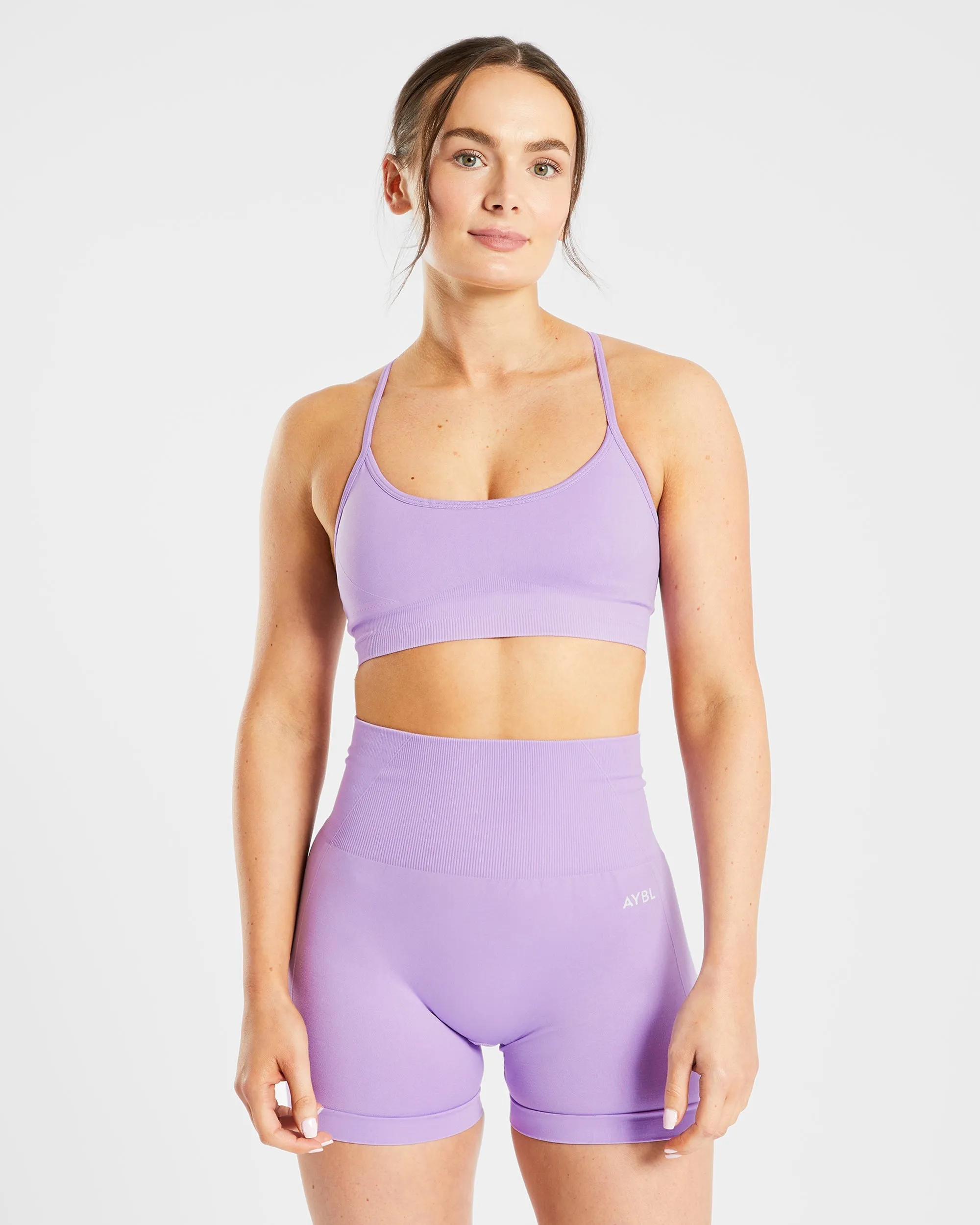 Empower Seamless Sports Bra - Purple sold by AYBL