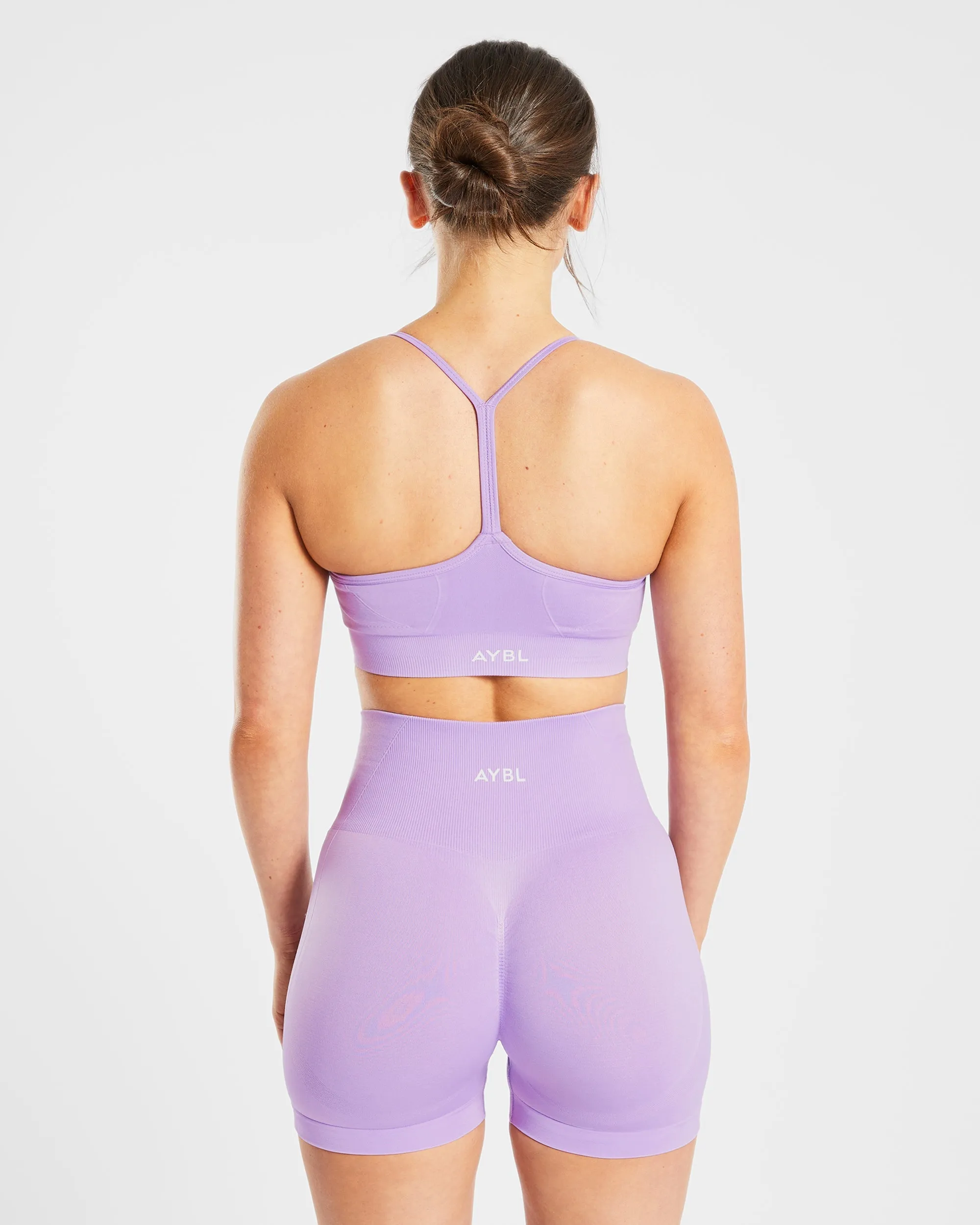 Empower Seamless Sports Bra - Purple sold by AYBL product image thumbnail 2