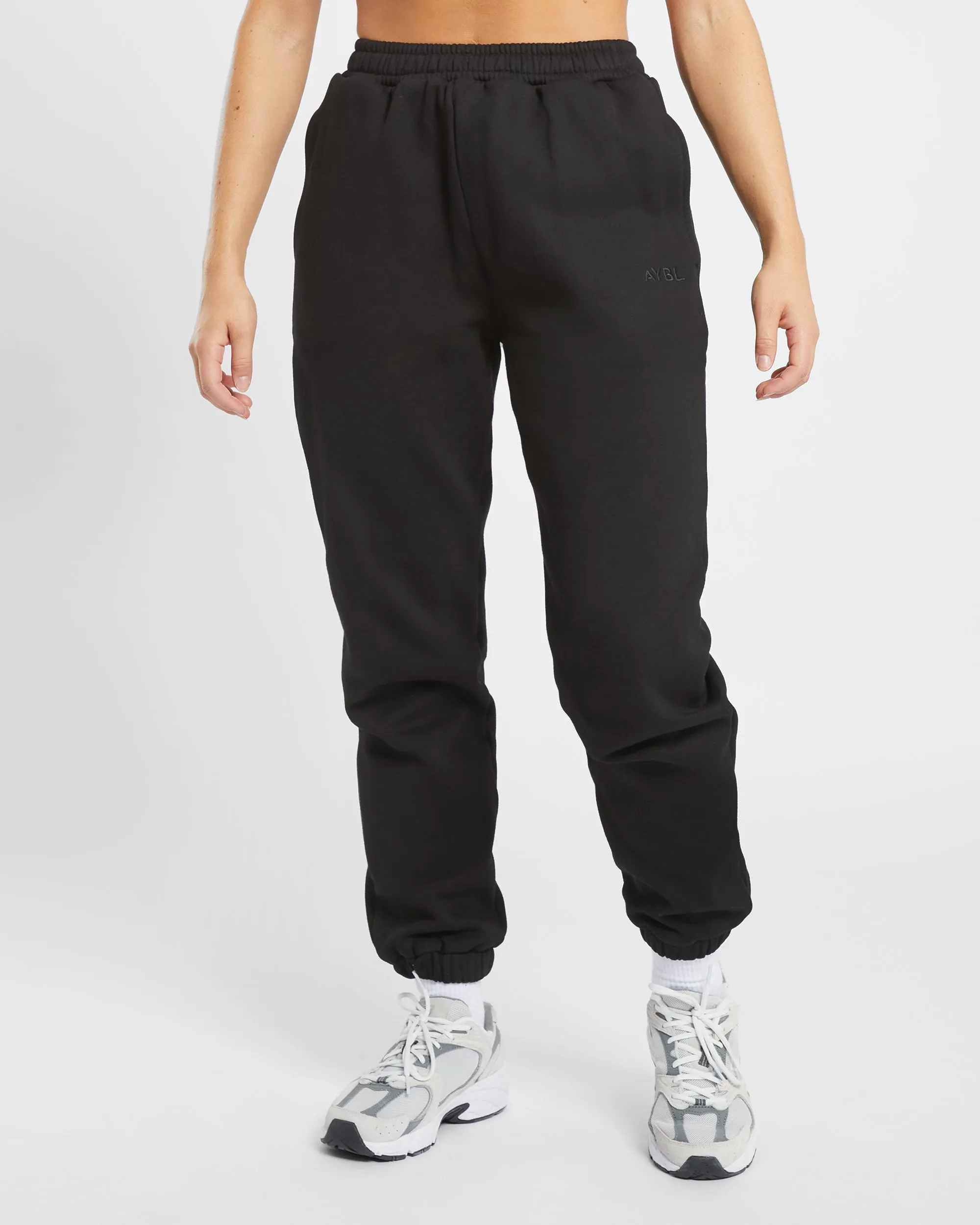Premium Oversized Joggers - Black sold by AYBL