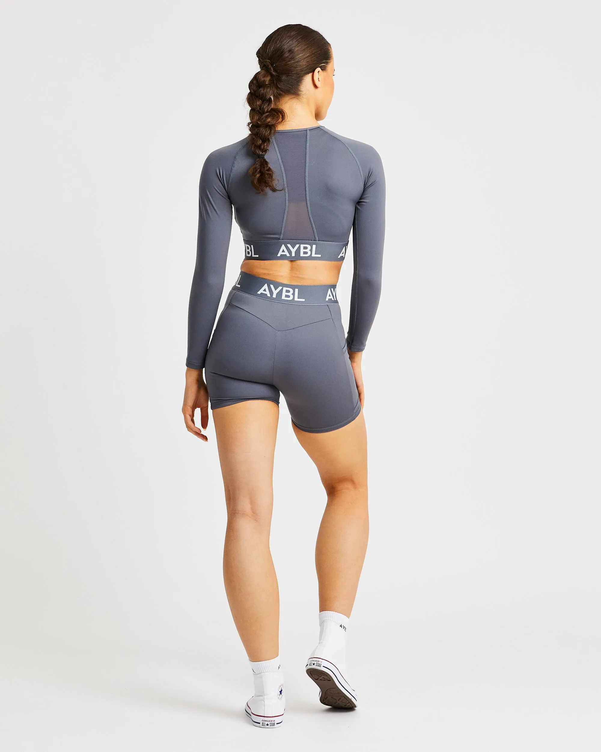 Training Shorts - Grey sold by AYBL product image thumbnail 4