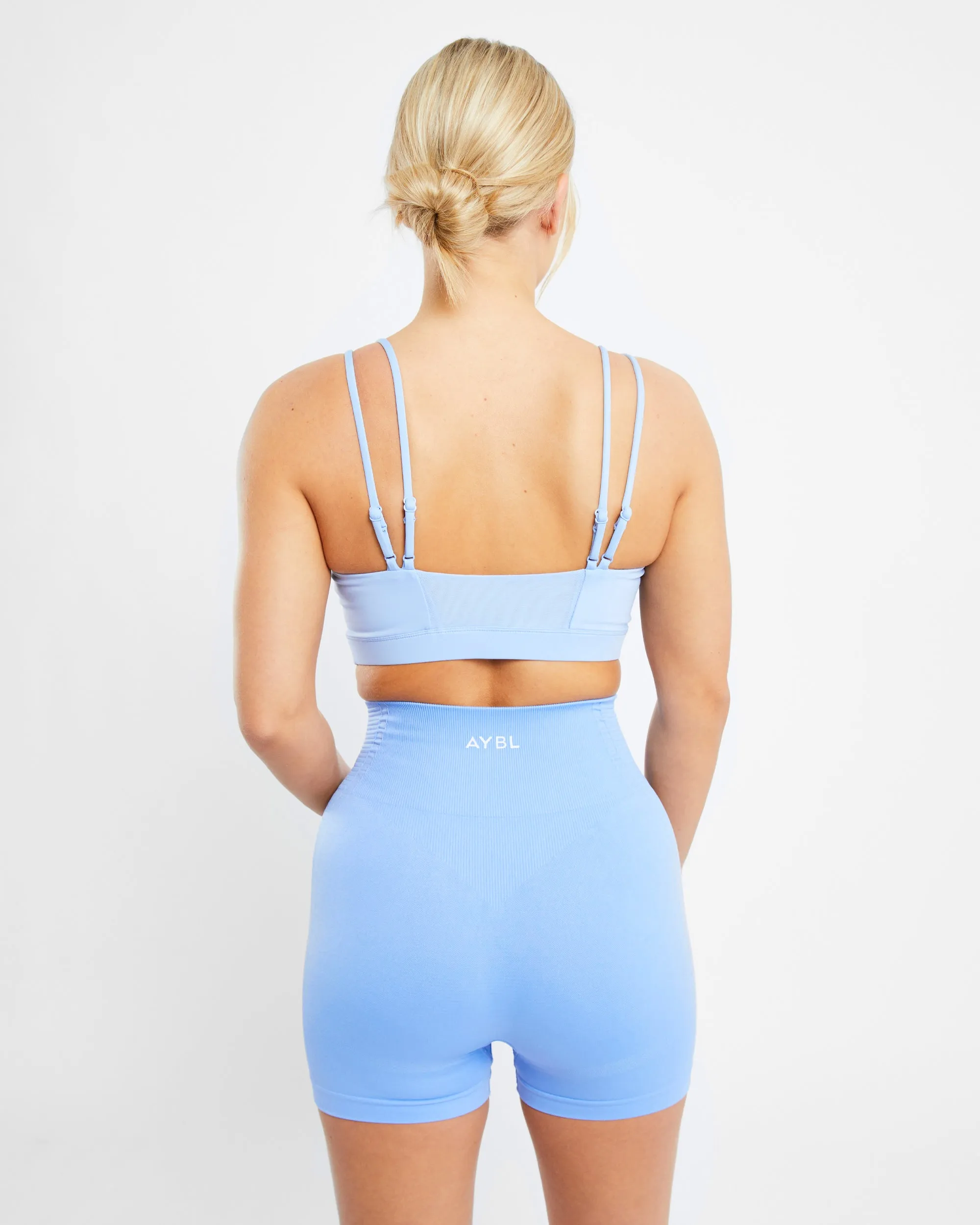 Essential Bandeau Sports Bra - Powder Blue sold by AYBL product image thumbnail 2