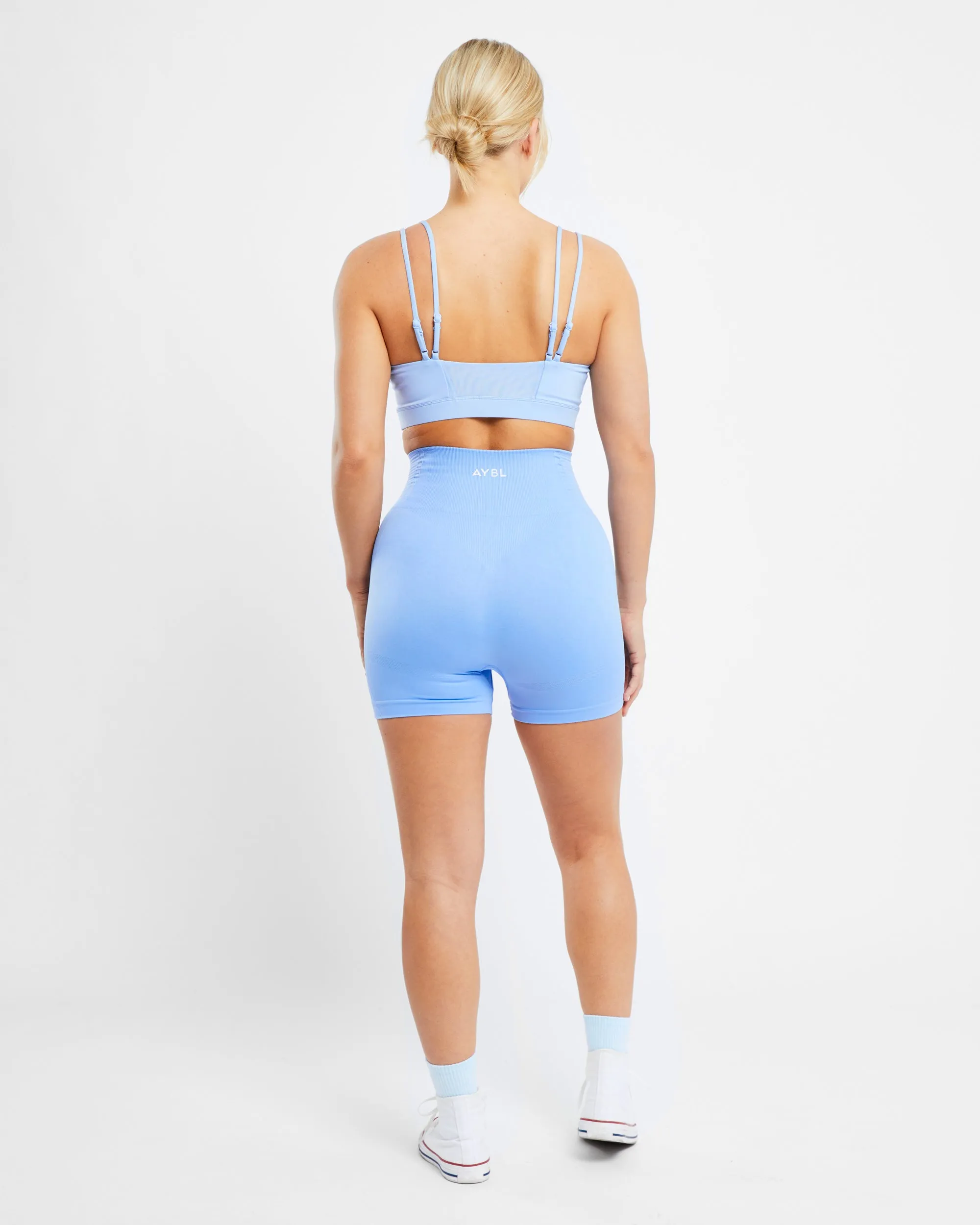 Essential Bandeau Sports Bra - Powder Blue sold by AYBL product image thumbnail 4