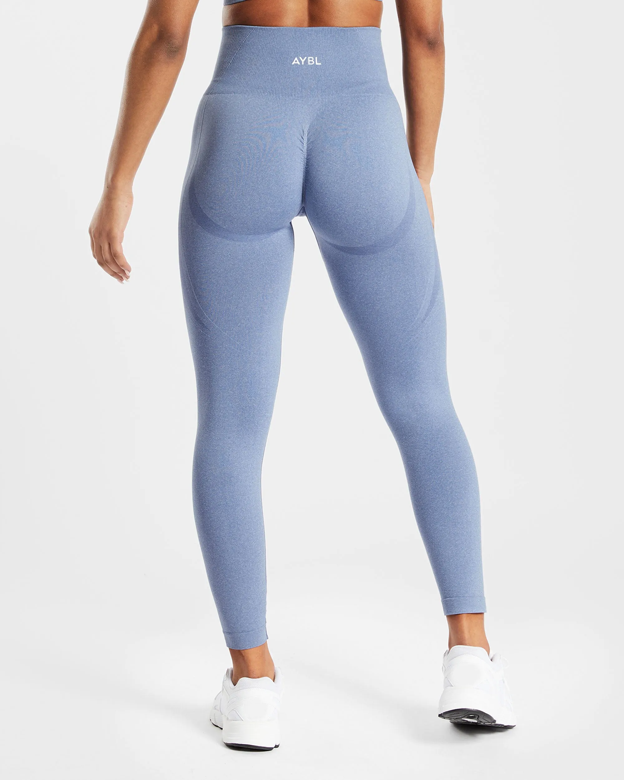 Empower Seamless Leggings - Blue Marl sold by AYBL product image thumbnail 2