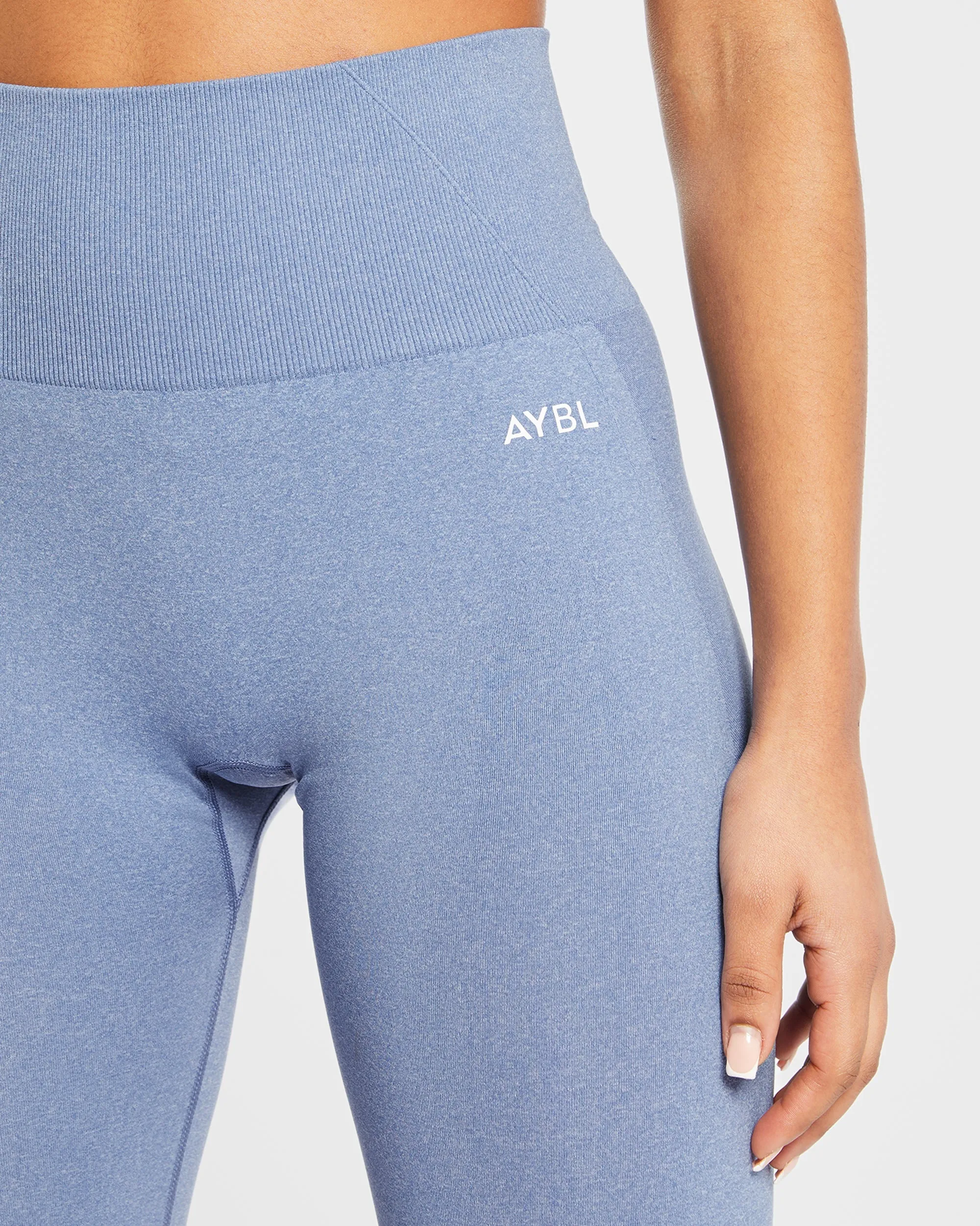 Empower Seamless Leggings - Blue Marl sold by AYBL product image thumbnail 5