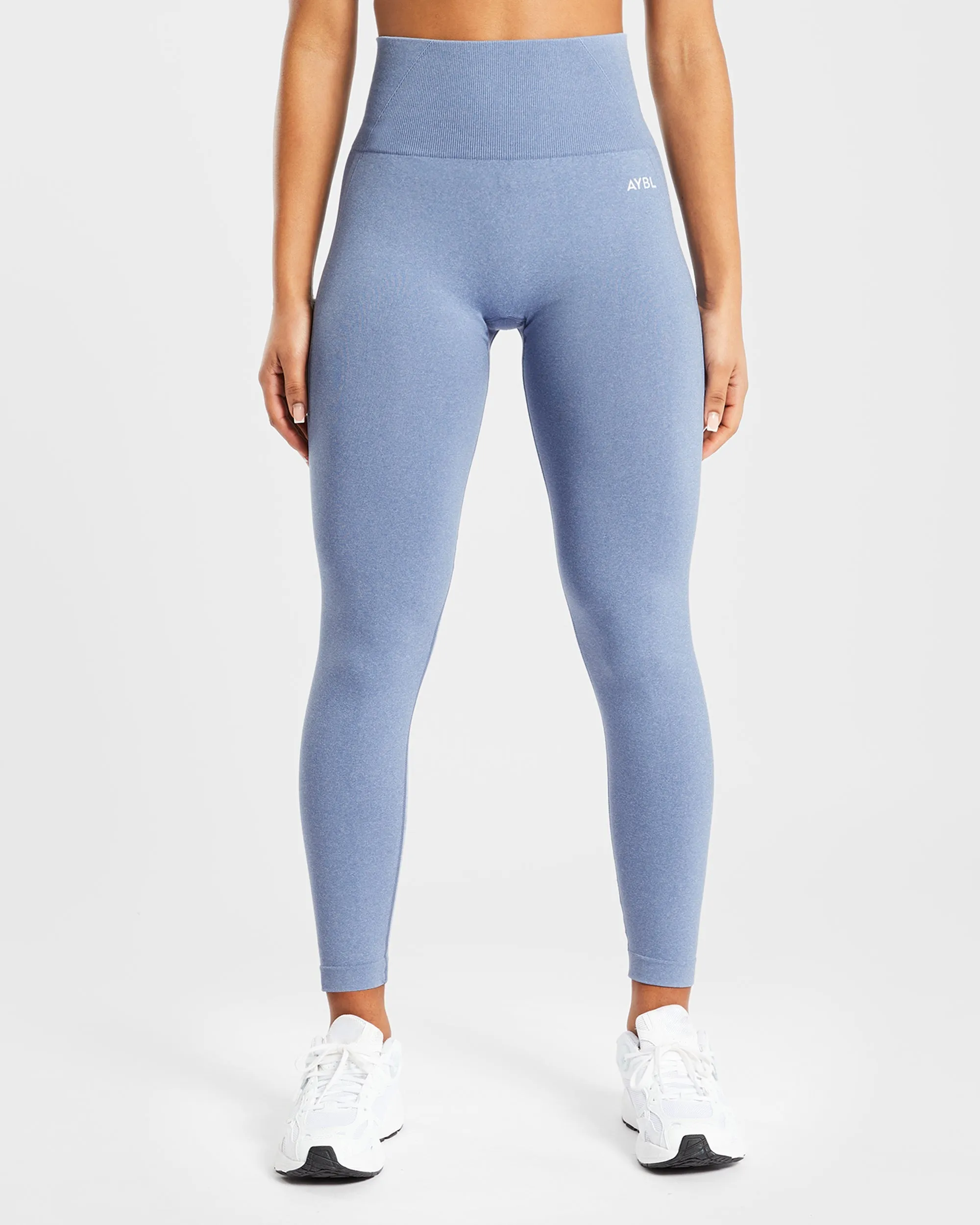 Empower Seamless Leggings - Blue Marl sold by AYBL