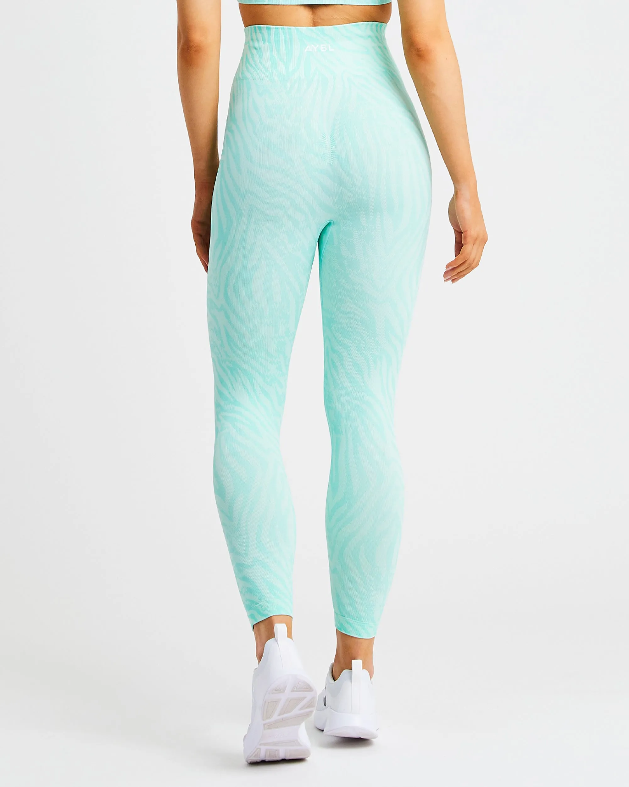 Evolve Animal Seamless Leggings - Mint Green sold by AYBL product image thumbnail 2