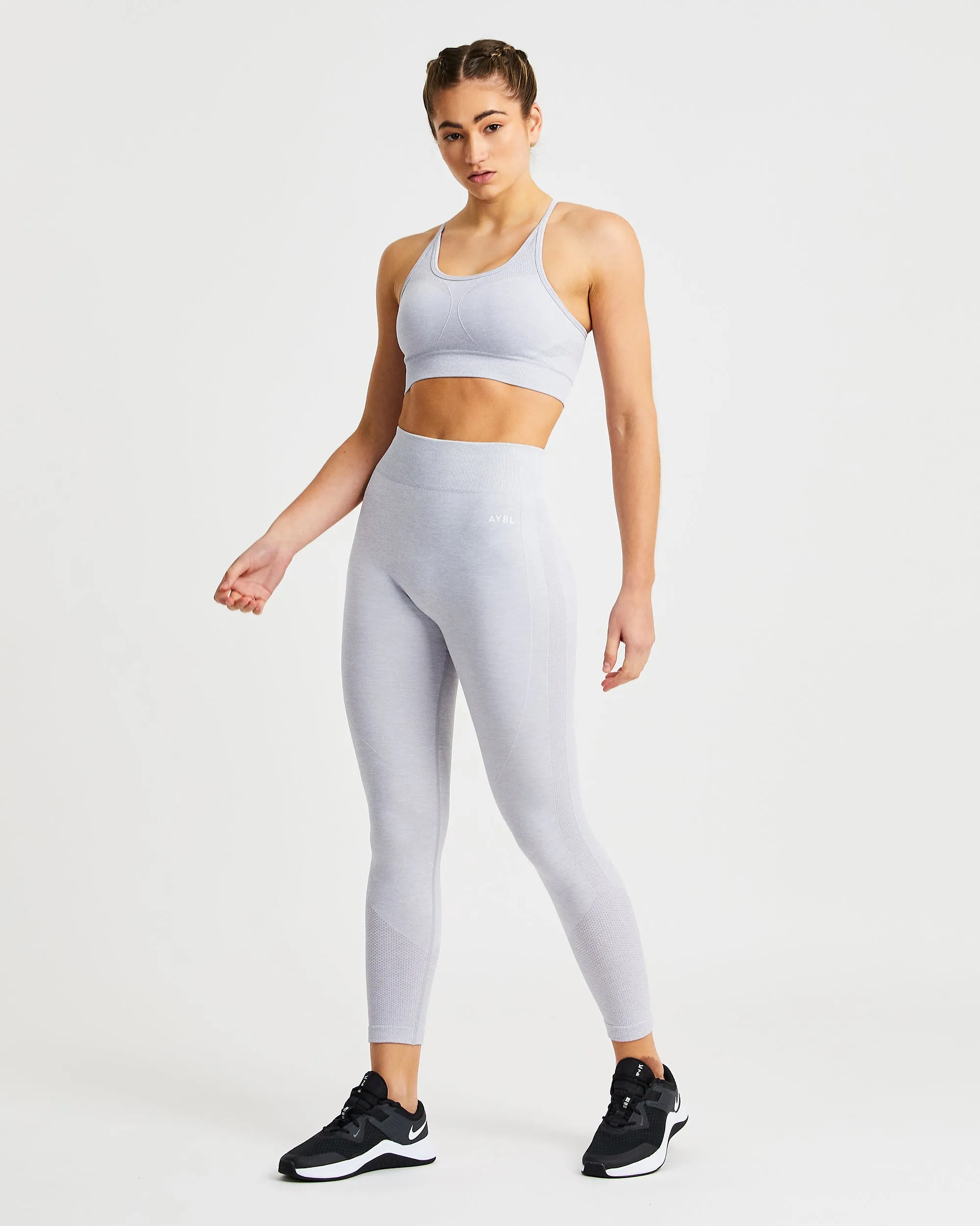 Motion Seamless Leggings - Light Grey sold by AYBL product image thumbnail 3