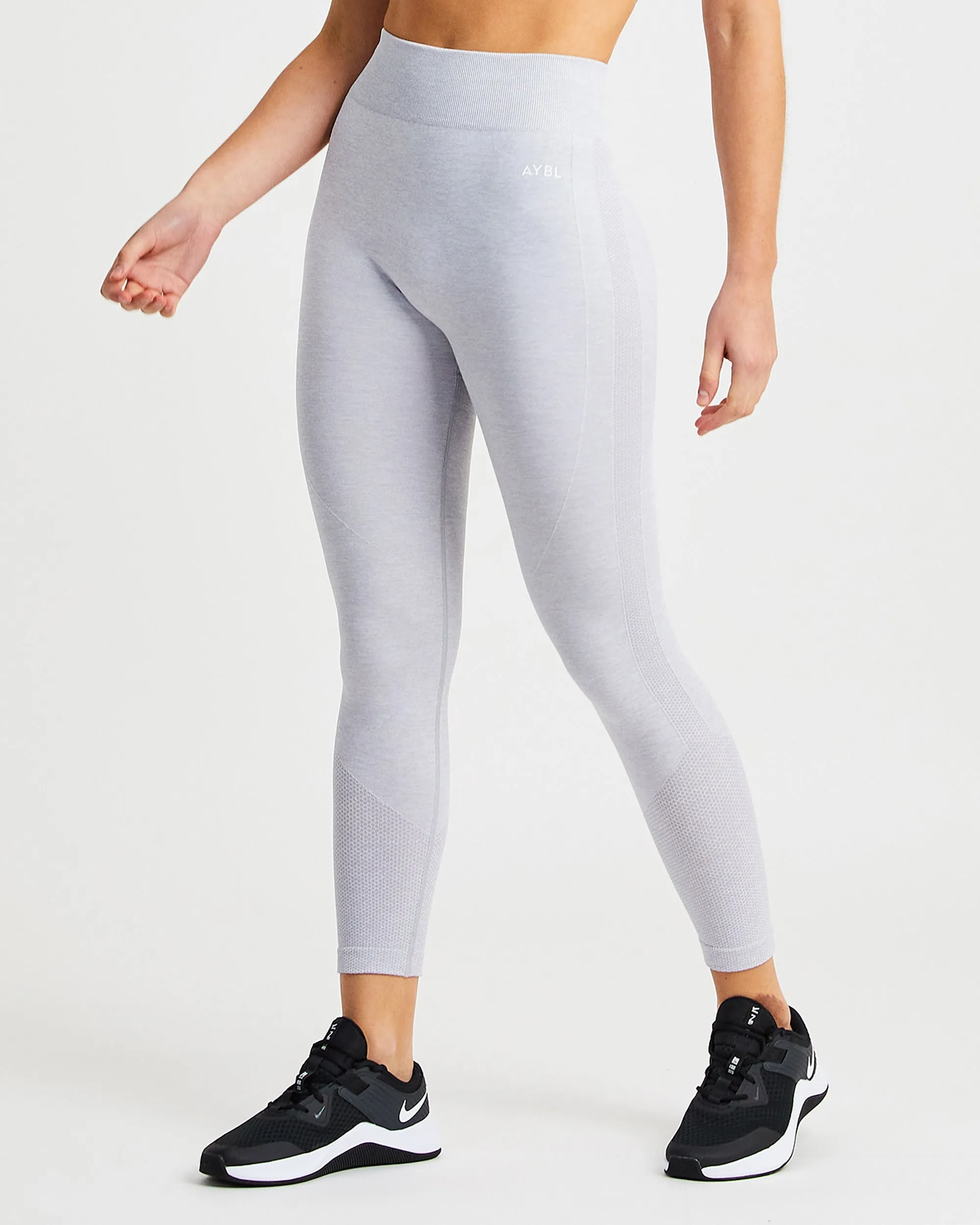 Motion Seamless Leggings - Light Grey sold by AYBL