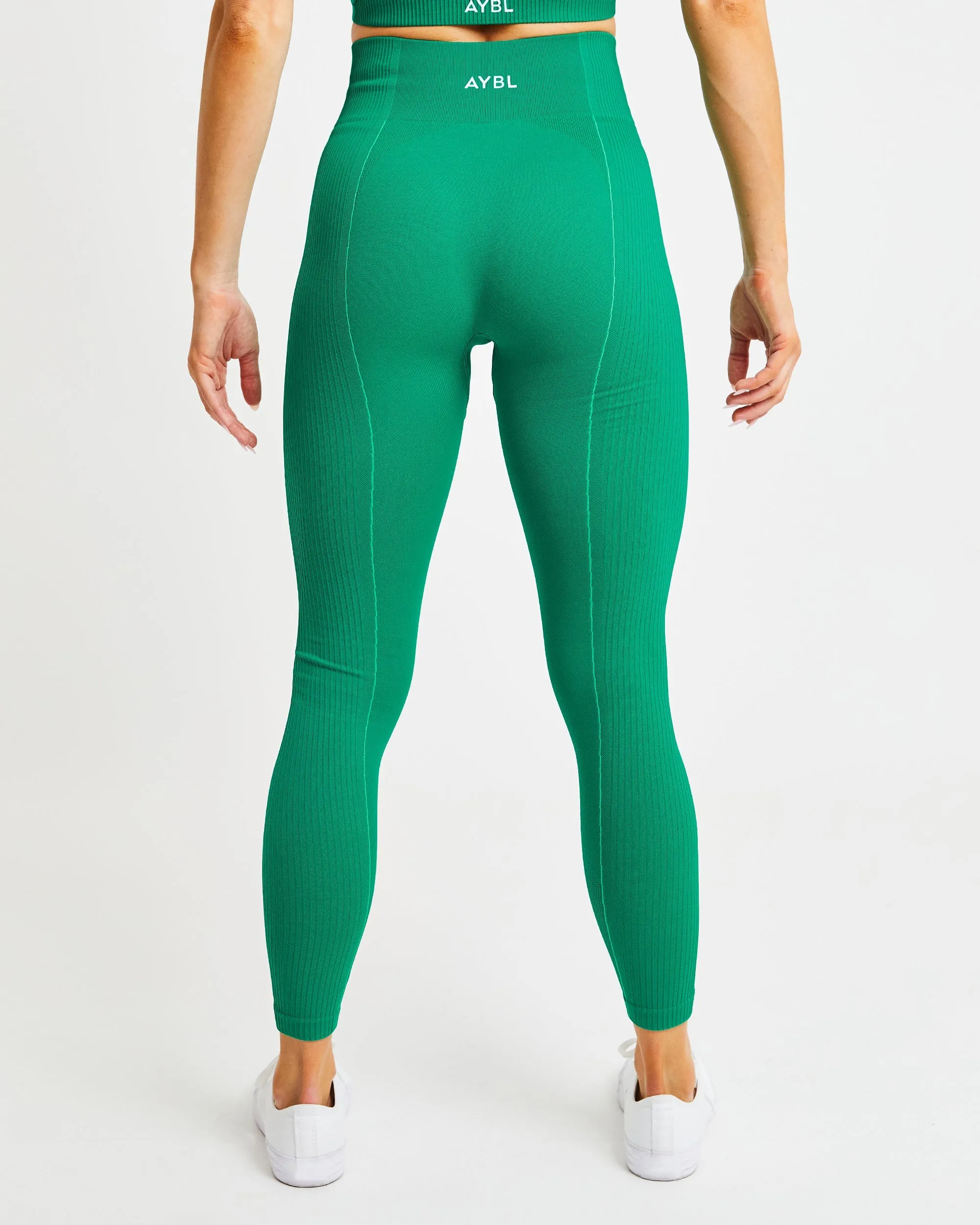 Reflex Seamless Leggings - Emerald Green sold by AYBL product image thumbnail 2