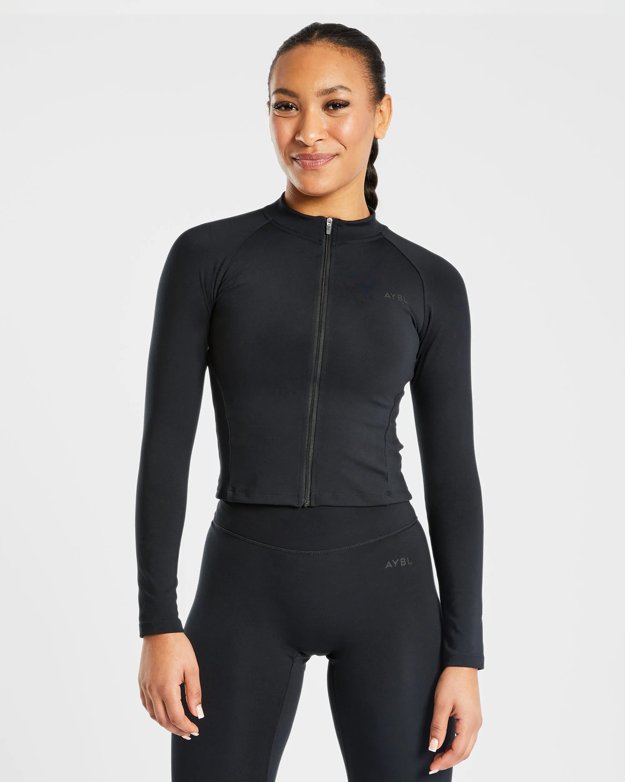 Staple Zip Jacket - Black sold by AYBL