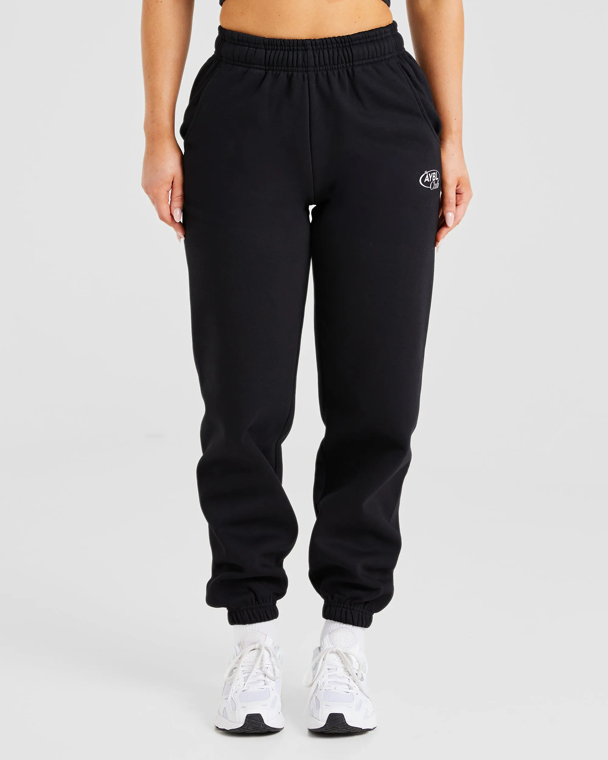 AYBL Club Oversized Joggers - Black sold by AYBL