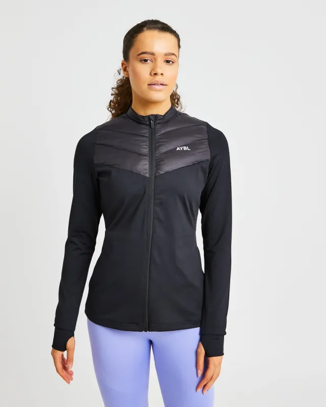 Everyday 1/2 Padded Jacket - Black sold by AYBL