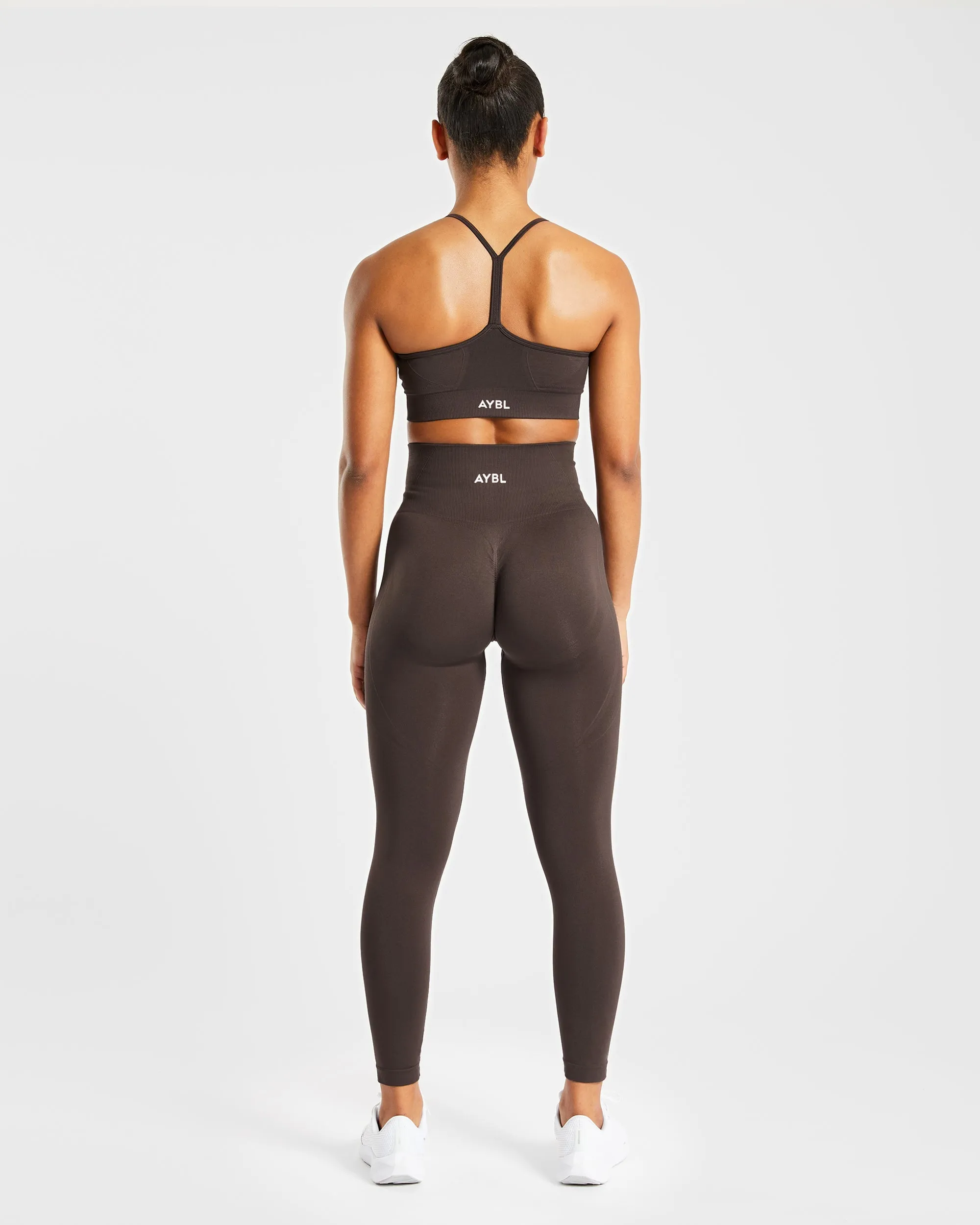 Empower Seamless Leggings - Cocoa Brown sold by AYBL product image thumbnail 4