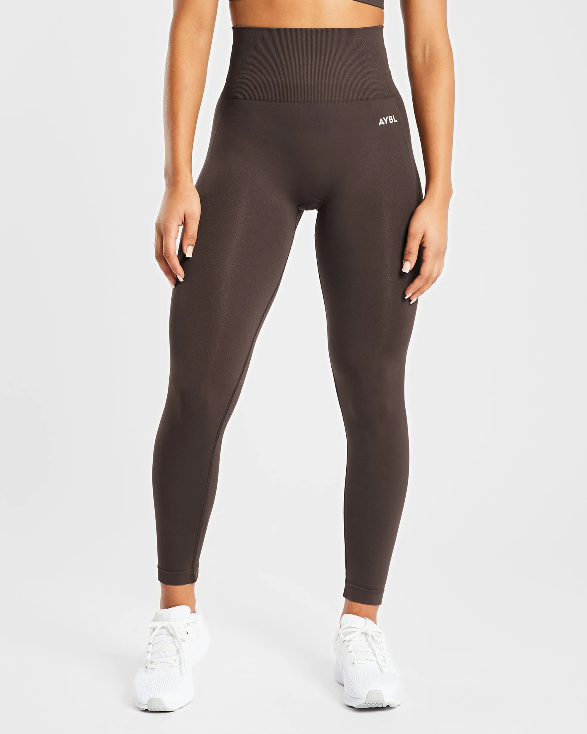 Empower Seamless Leggings - Cocoa Brown sold by AYBL