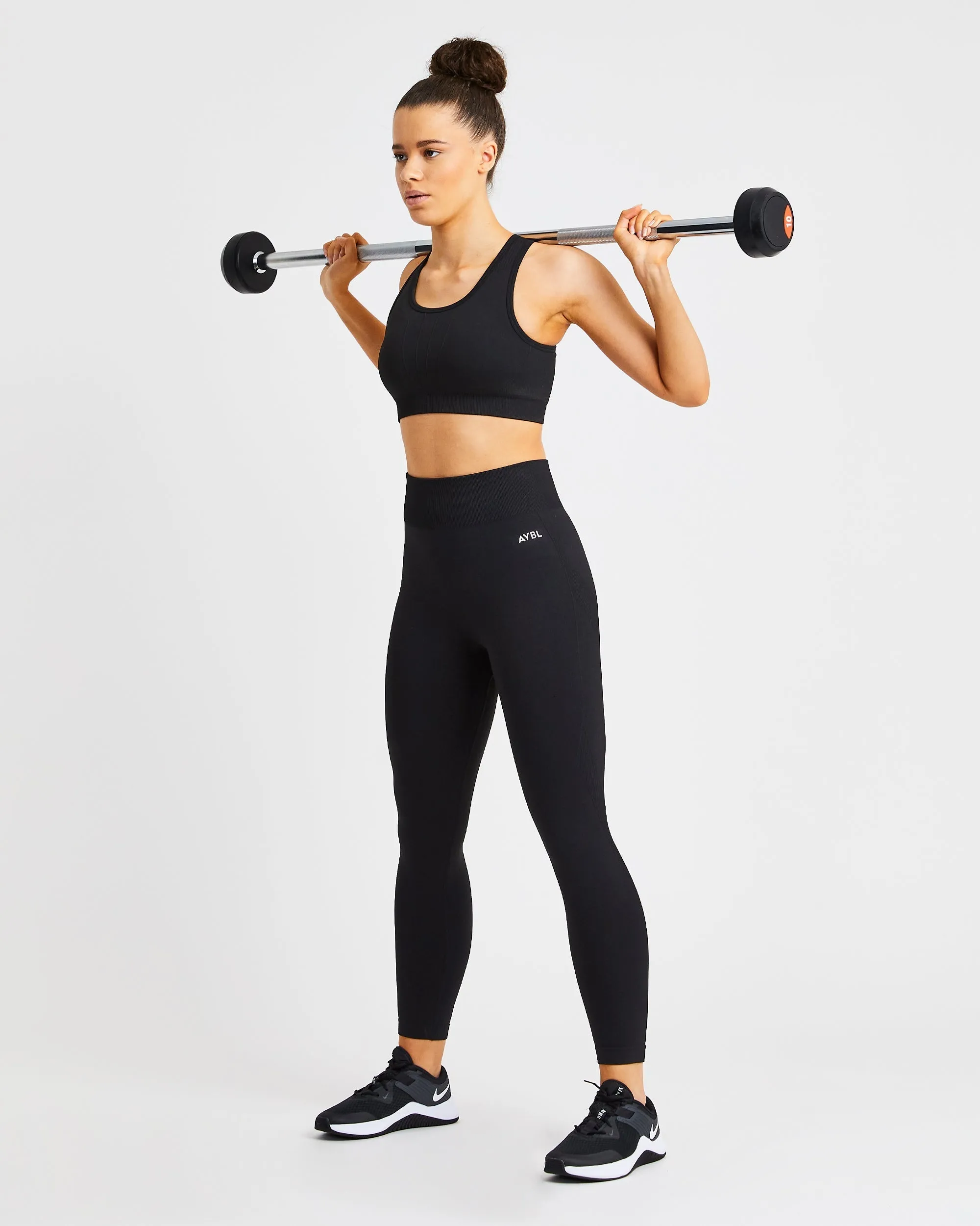 Pulse Seamless Leggings - Black sold by AYBL product image thumbnail 5