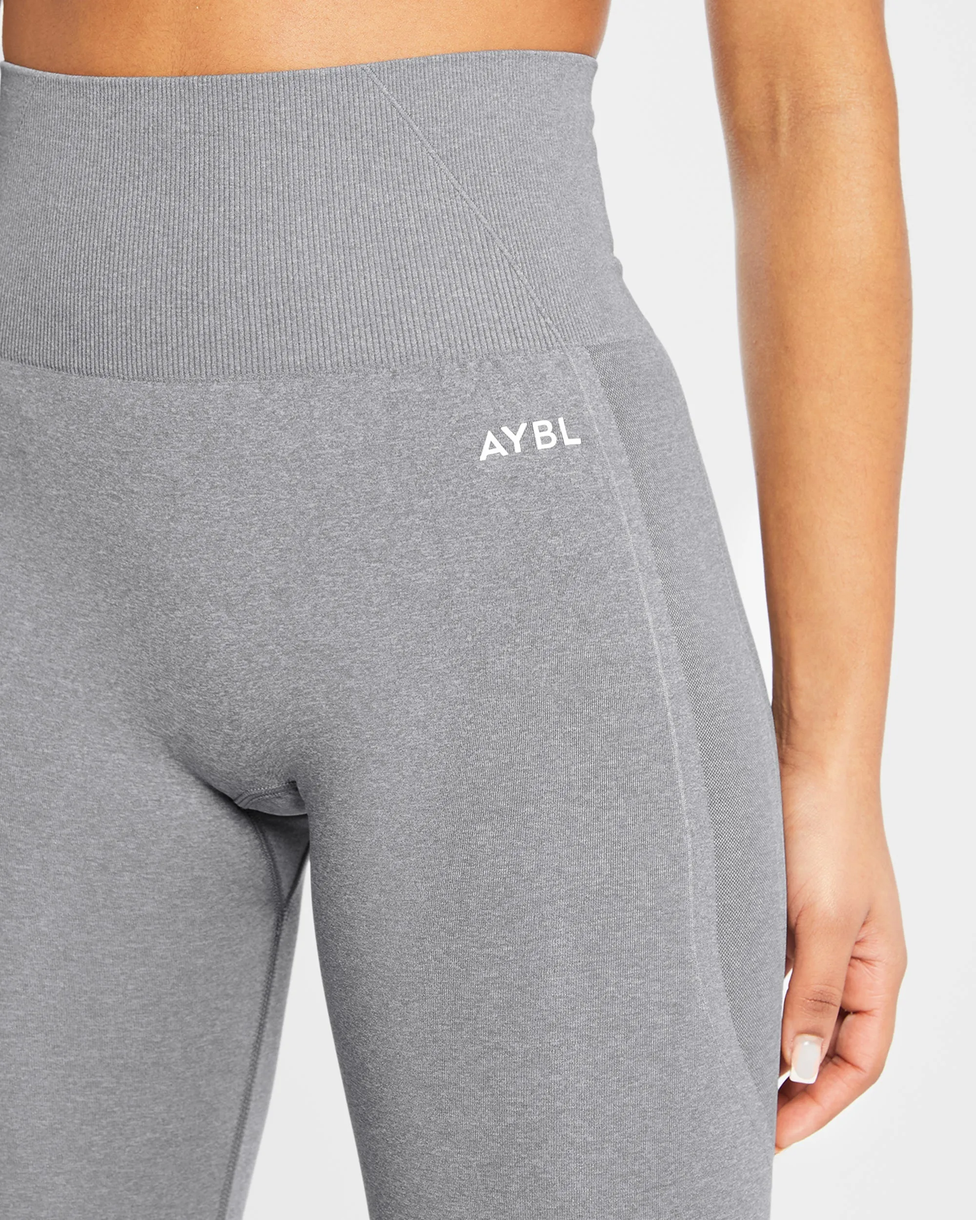Empower Seamless Leggings - Grey Marl sold by AYBL product image thumbnail 5