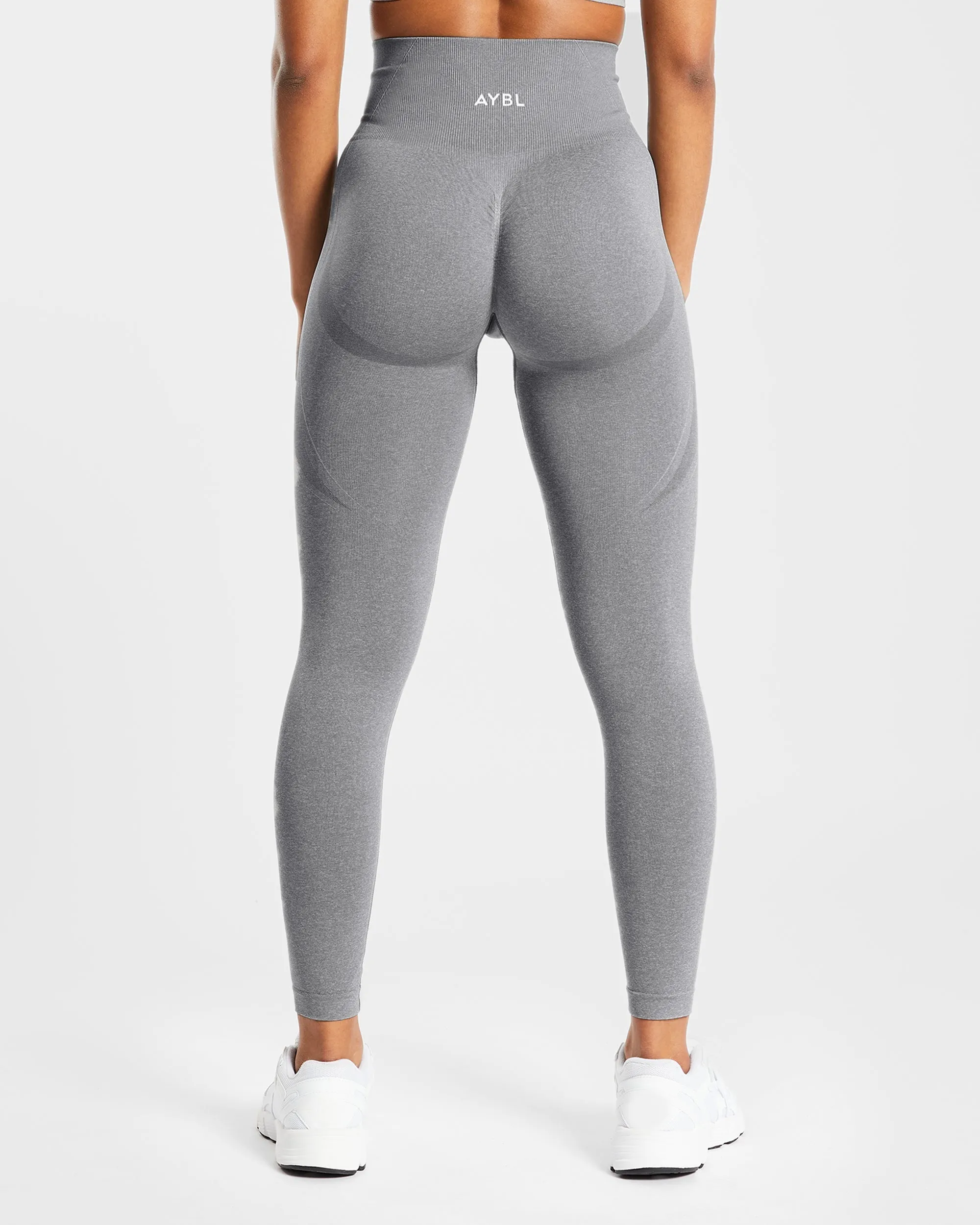 Empower Seamless Leggings - Grey Marl sold by AYBL product image thumbnail 2