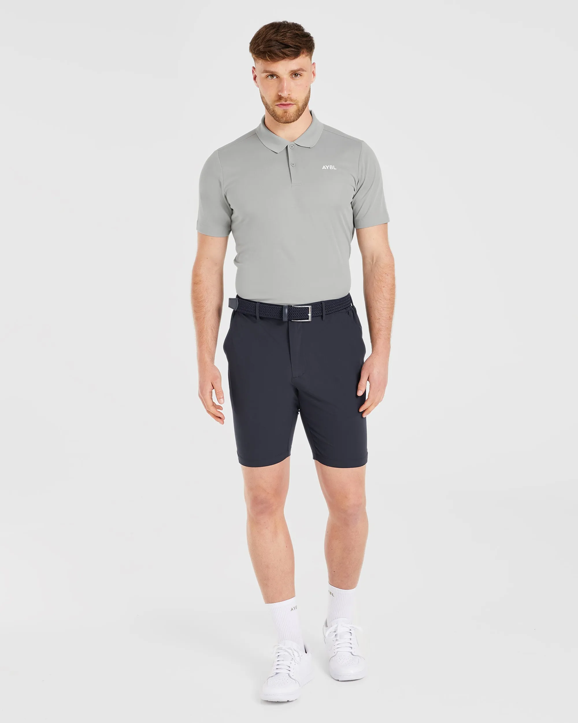 Performance Polo Shirt - Light Grey sold by AYBL product image thumbnail 3