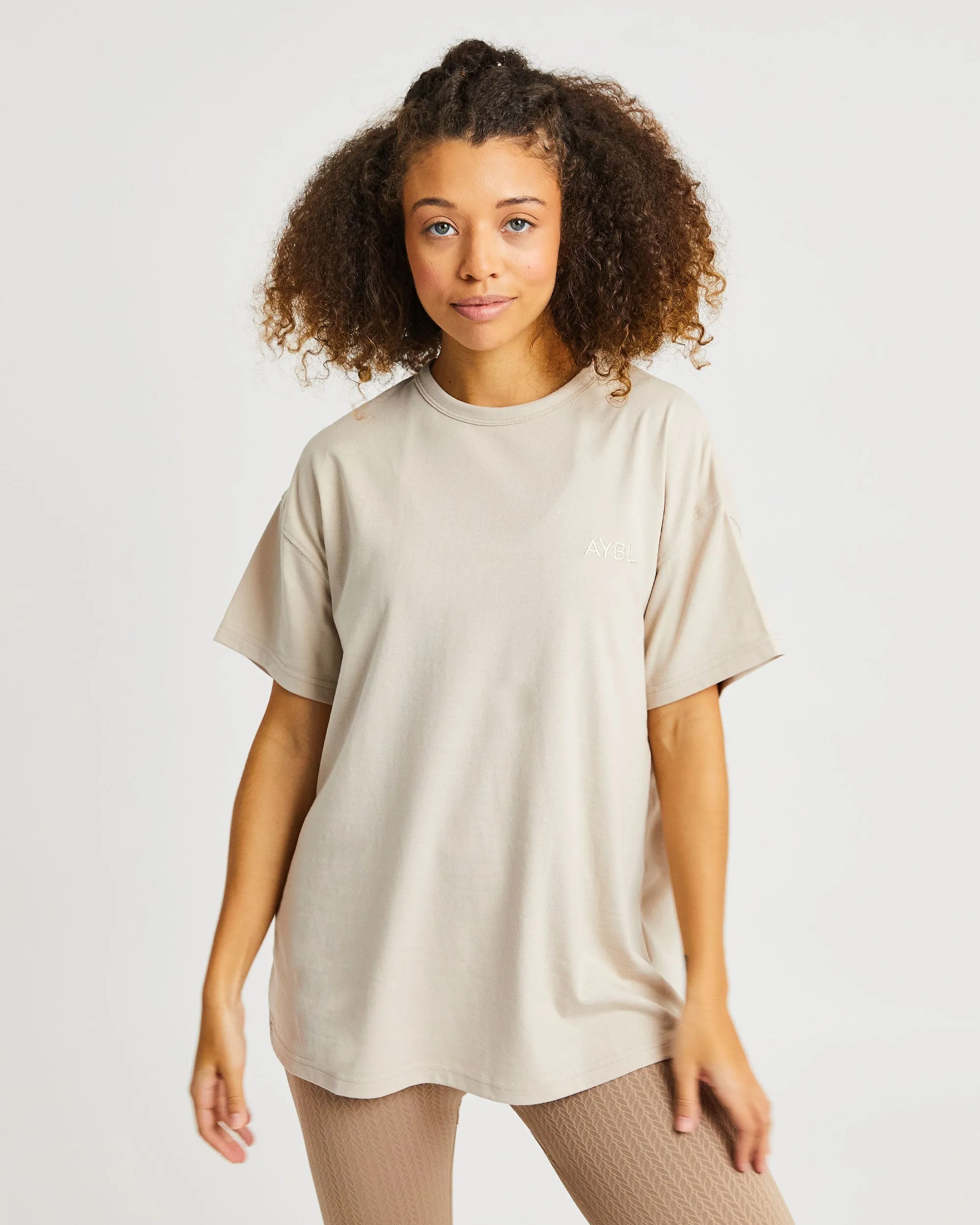 Luxe T Shirt - Sand sold by AYBL