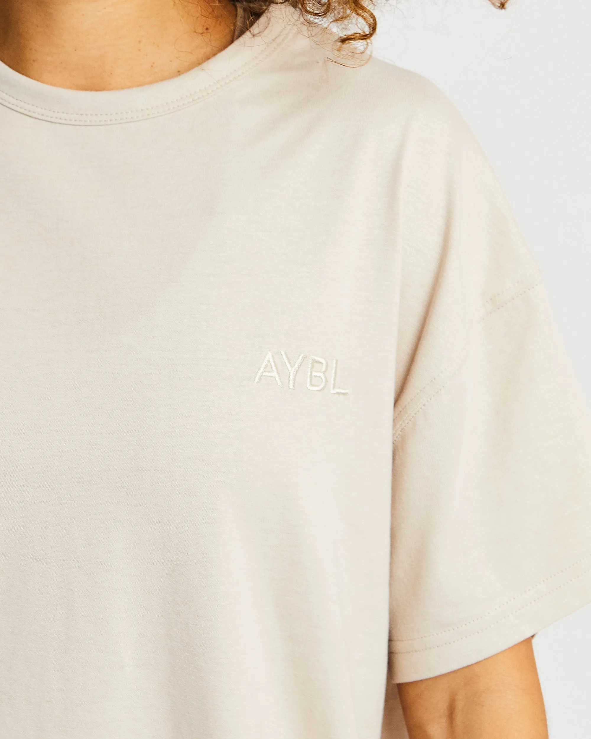 Luxe T Shirt - Sand sold by AYBL product image thumbnail 5