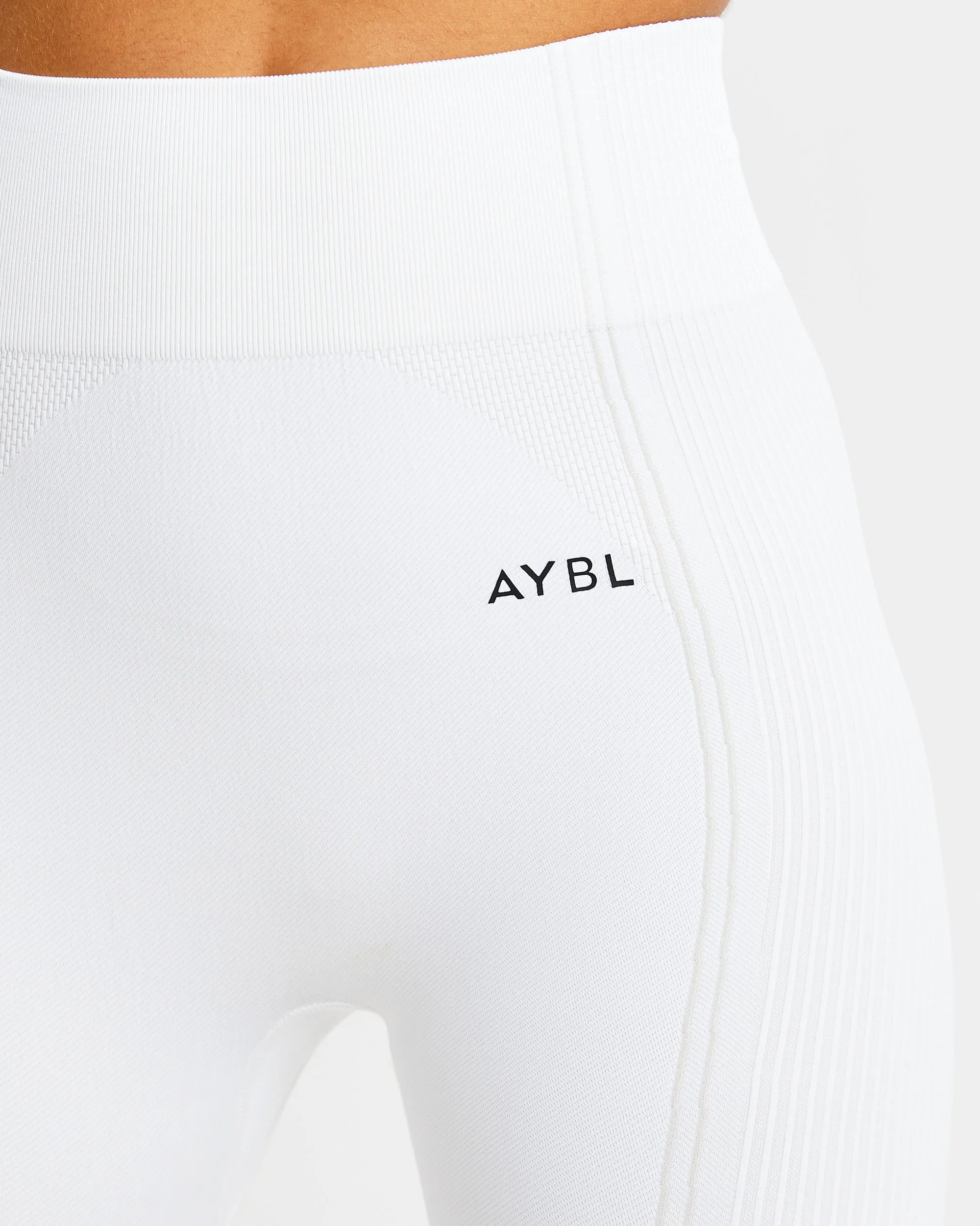 Reflex Seamless Leggings - White sold by AYBL product image thumbnail 5