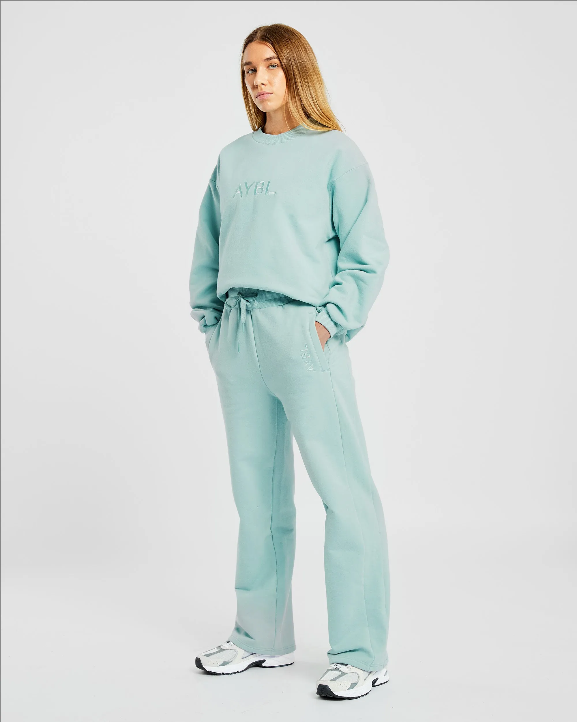 Everyday Relaxed Sweater - Soft Sage sold by AYBL product image thumbnail 3