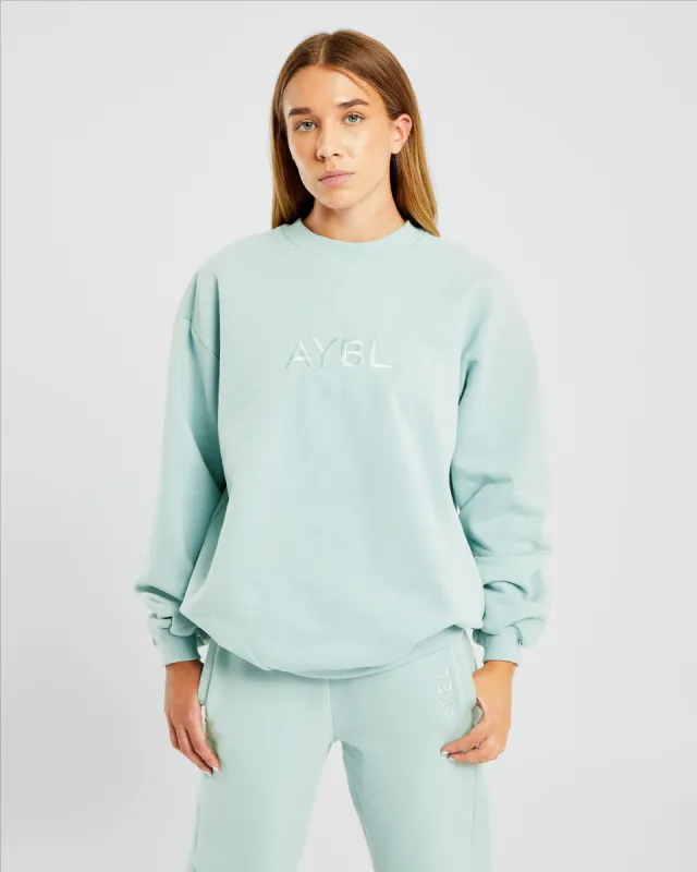 Everyday Relaxed Sweater - Soft Sage sold by AYBL