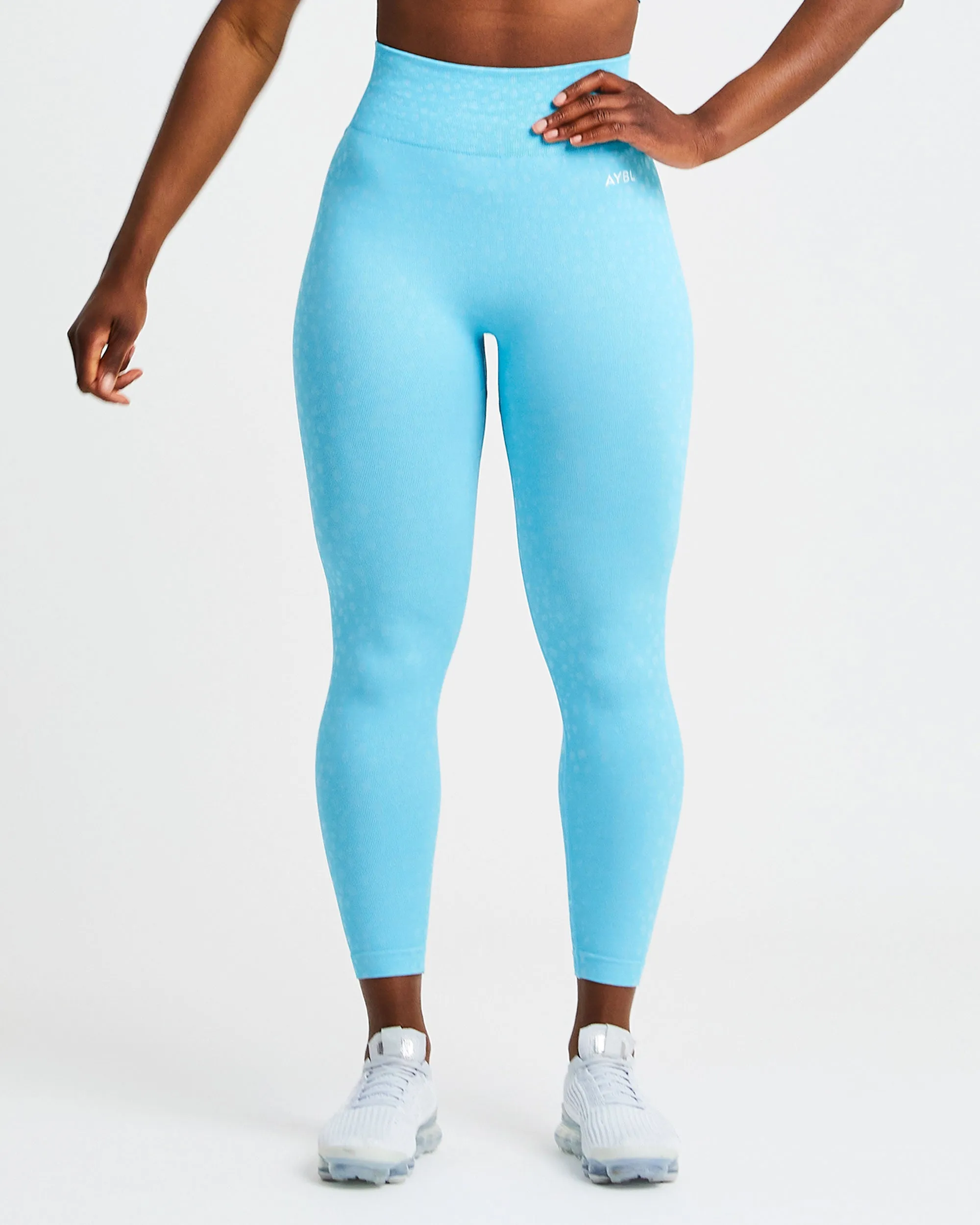 Evolve Speckle Seamless Leggings - Light Blue sold by AYBL