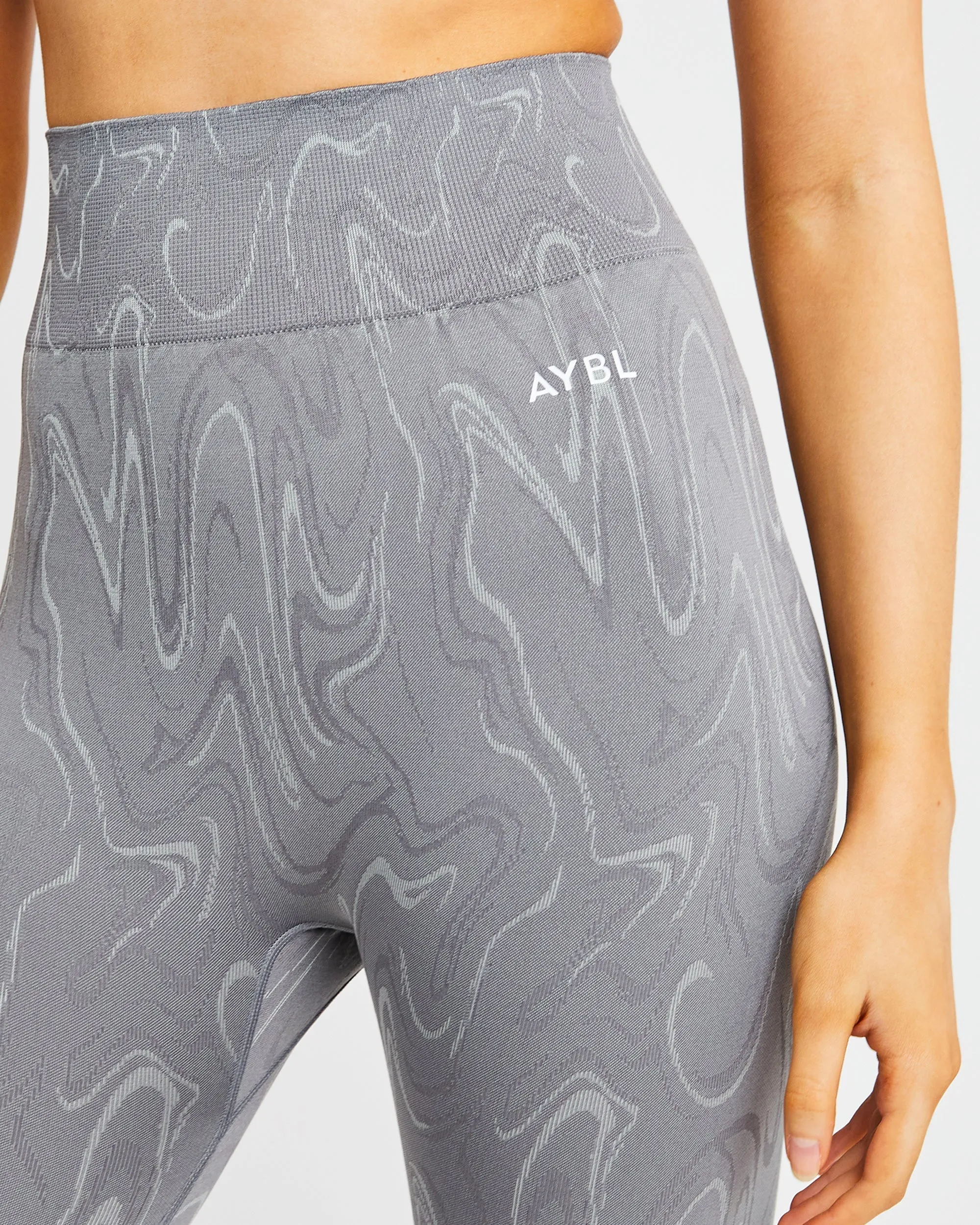 Velocity Seamless Leggings - Grey sold by AYBL product image thumbnail 5