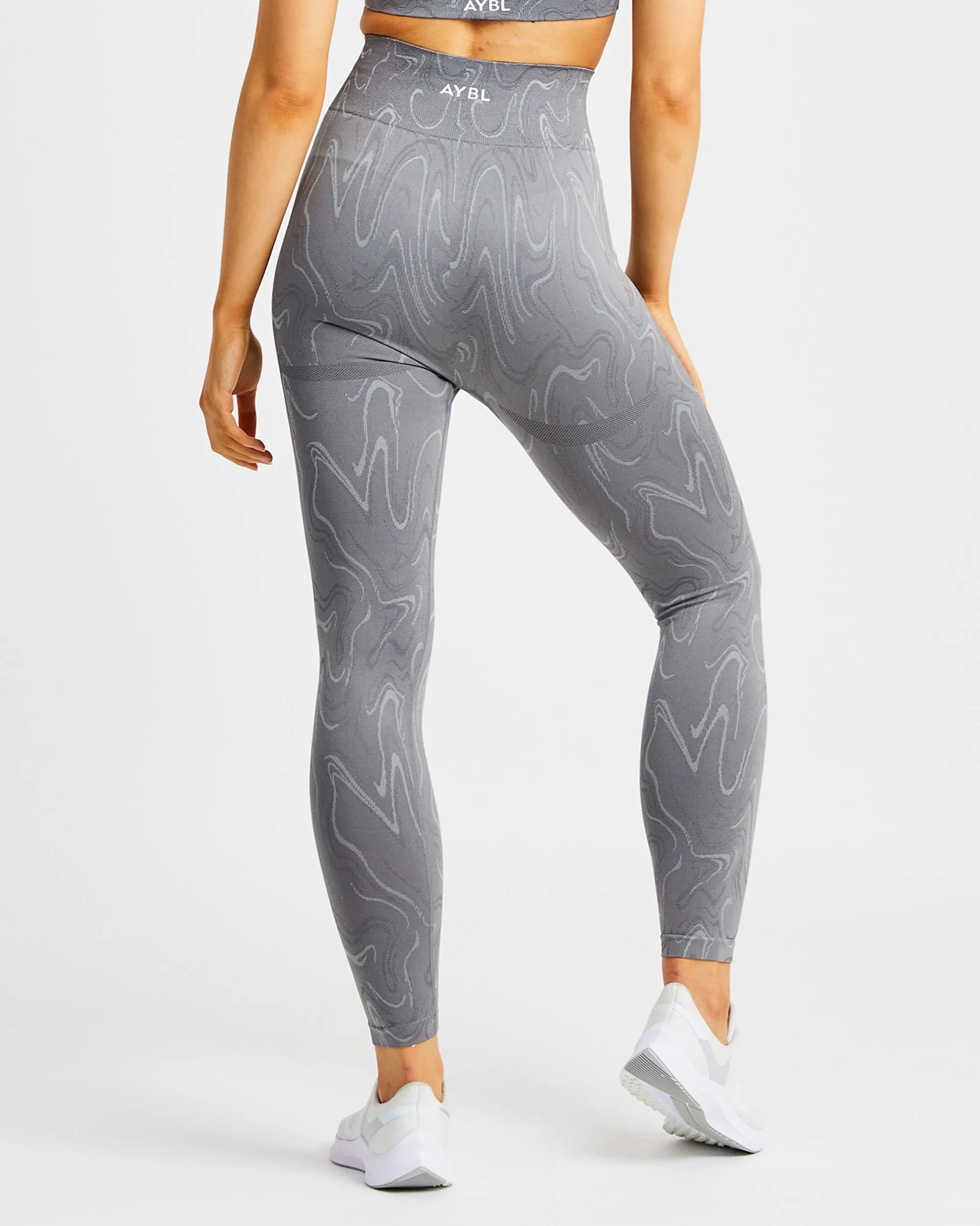 Velocity Seamless Leggings - Grey sold by AYBL product image thumbnail 2