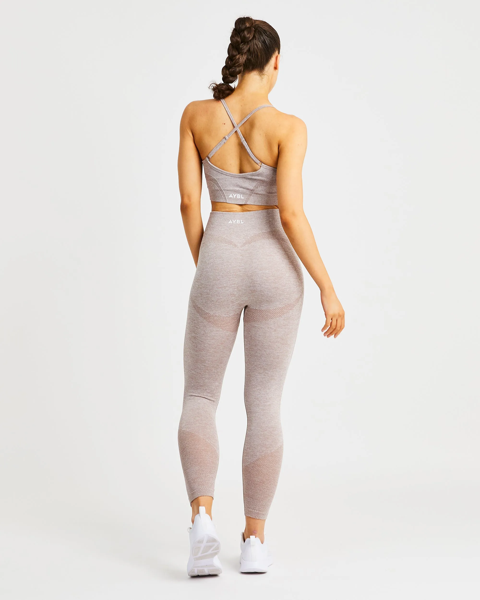 Motion Seamless Leggings - Soft Beige sold by AYBL product image thumbnail 4
