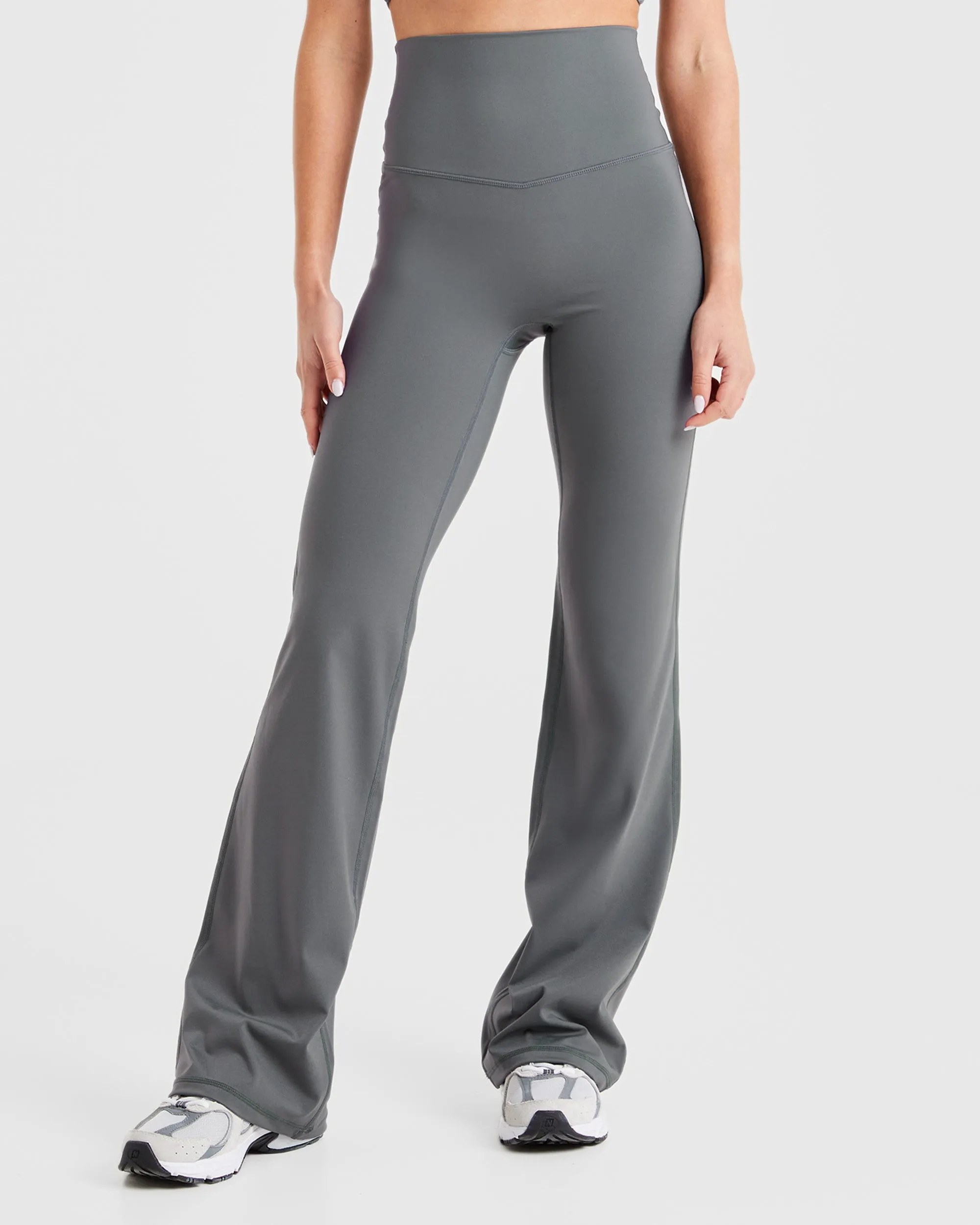 Sculpt Flared Leggings - Charcoal sold by AYBL