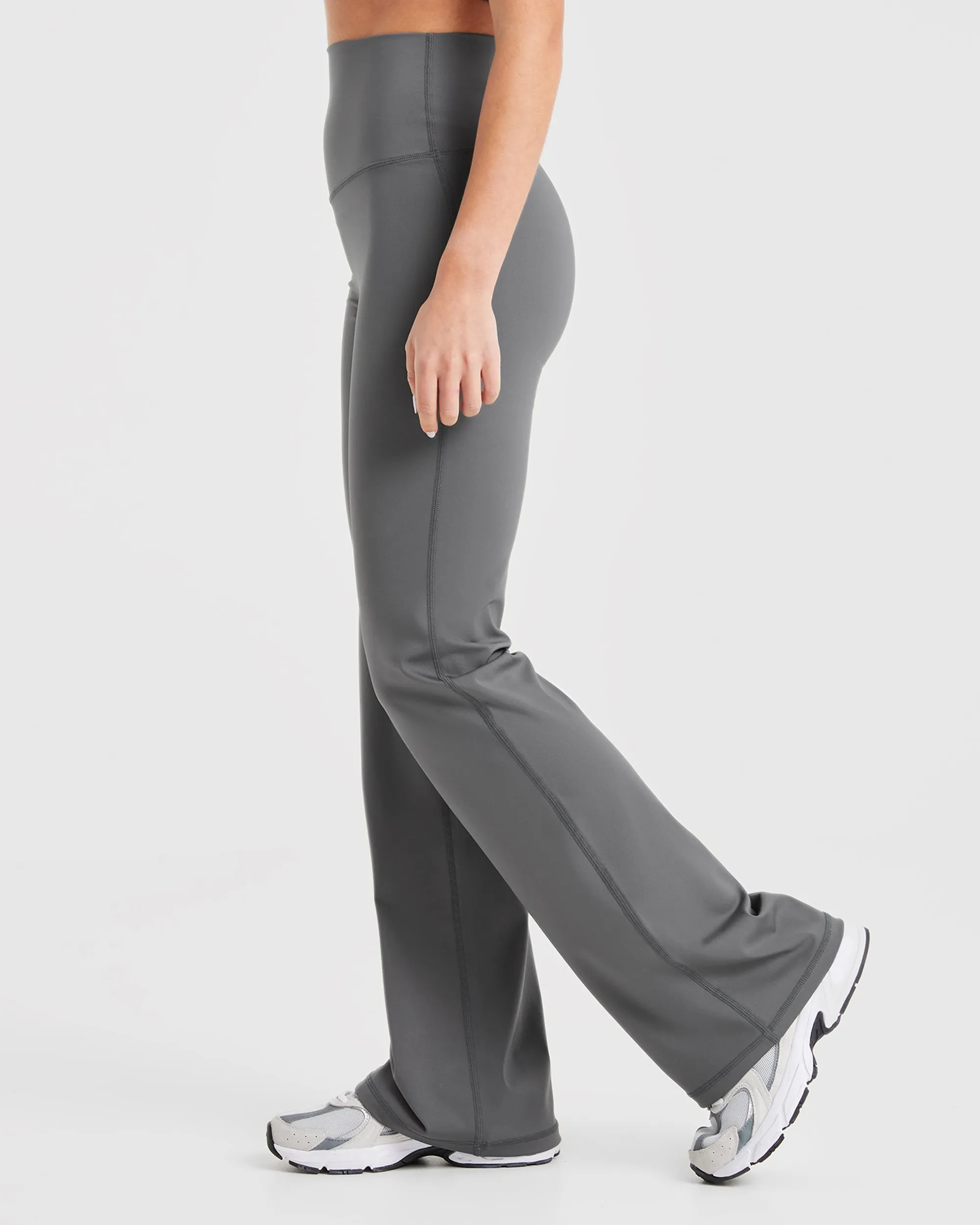 Sculpt Flared Leggings - Charcoal sold by AYBL product image thumbnail 5