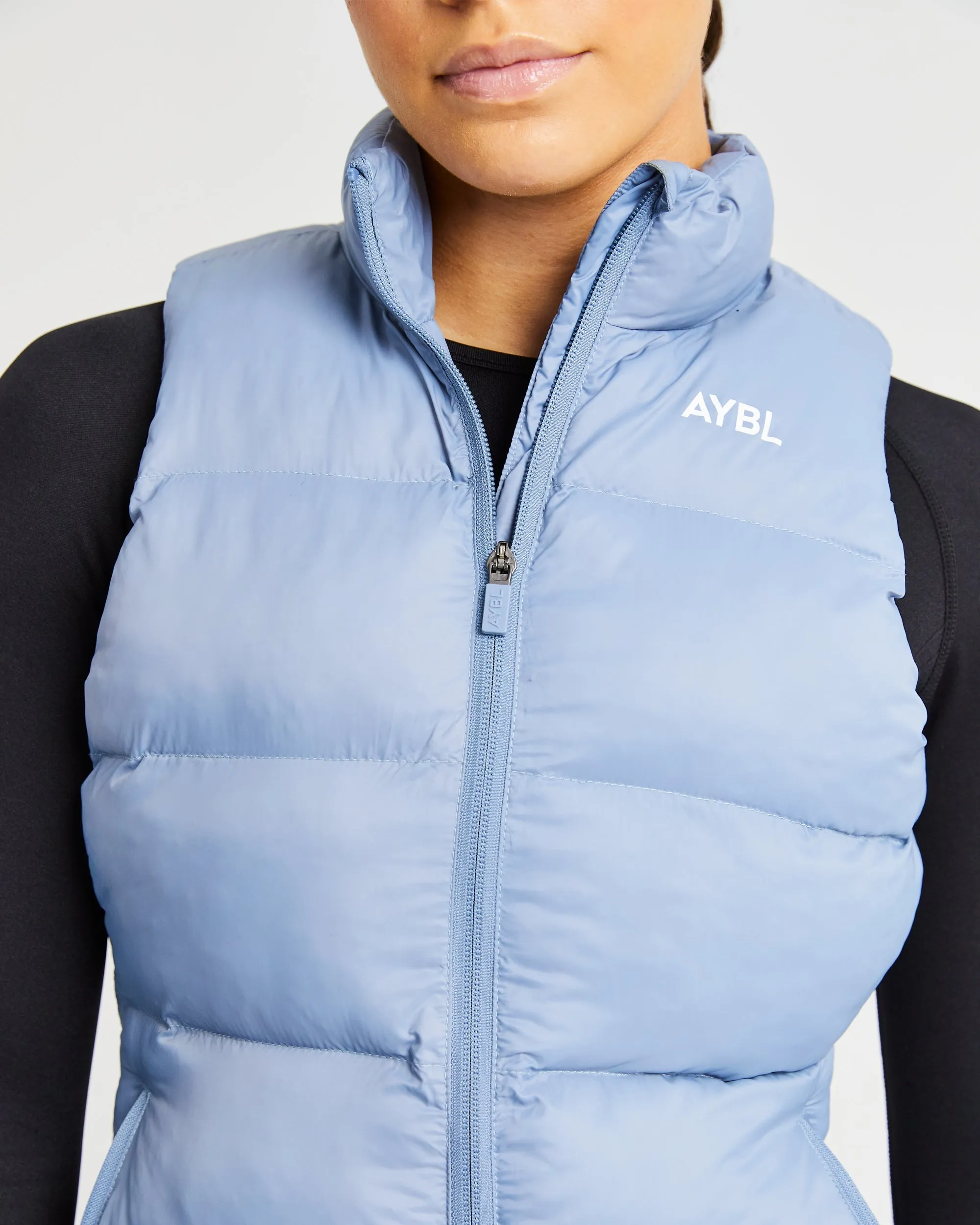 Everyday Gilet - Chambray Blue sold by AYBL product image thumbnail 5