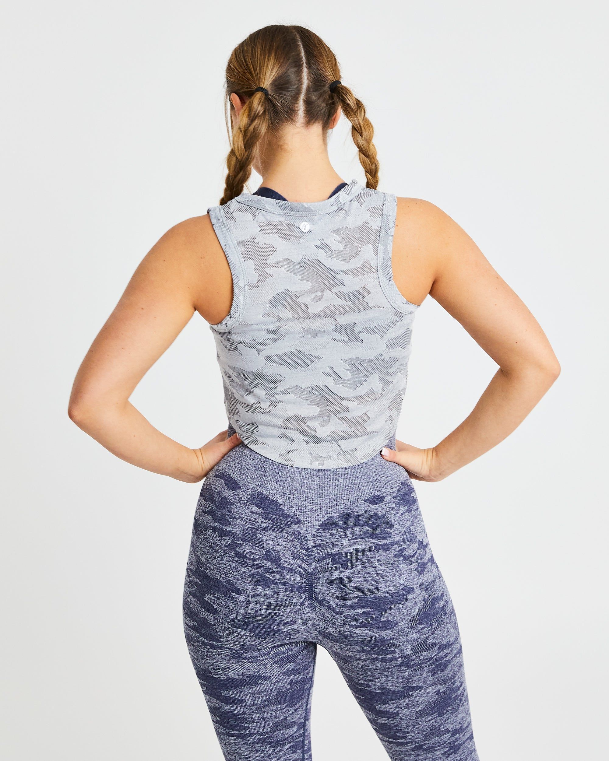 Evolve Camo Crop Vest - Grey sold by AYBL product image thumbnail 2