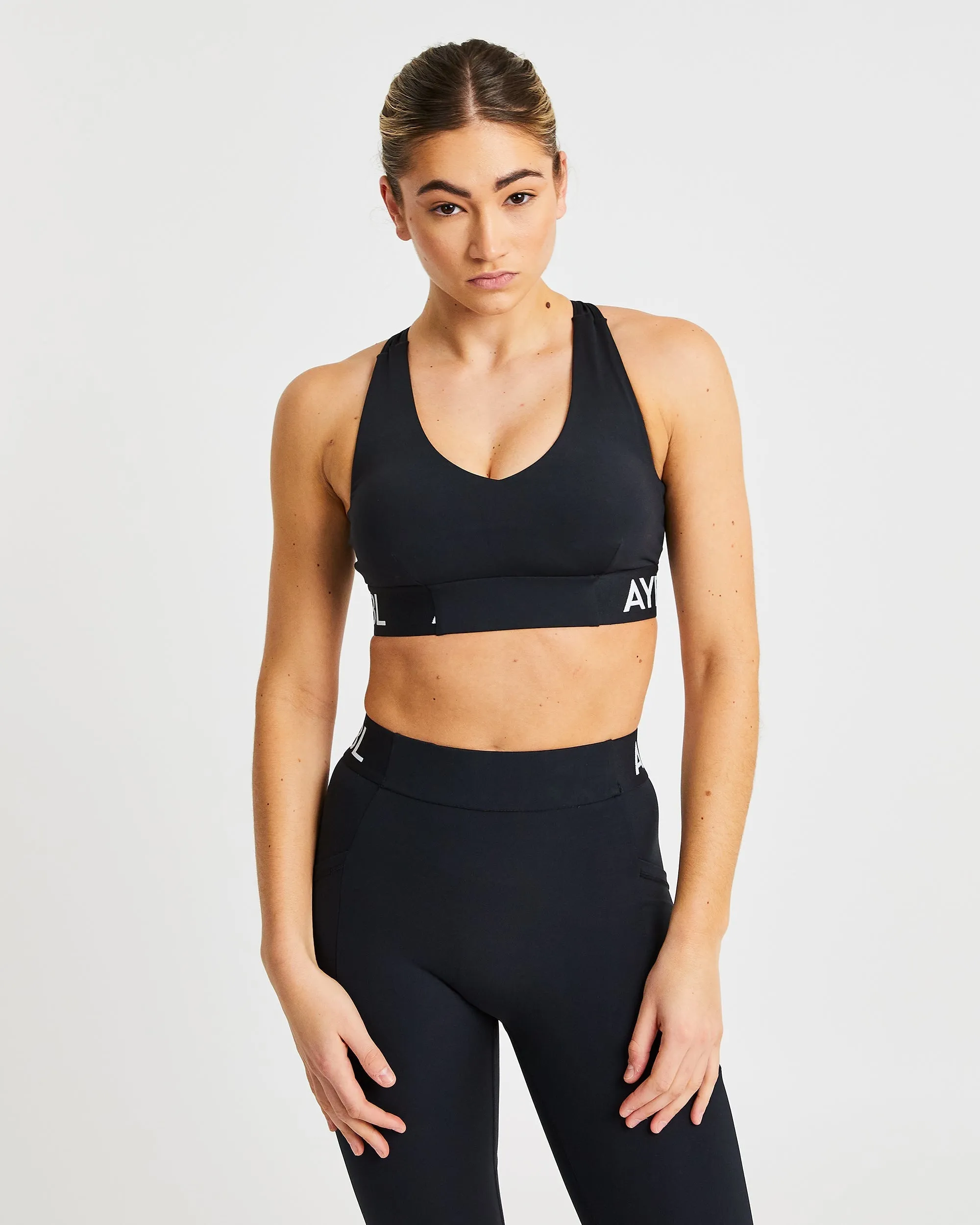 Training Sports Bra - Black sold by AYBL