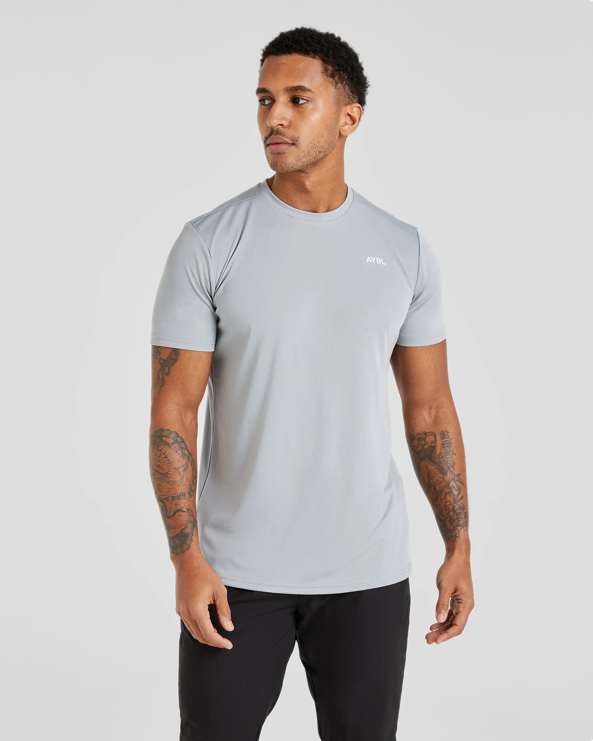 Origin T Shirt - Light Grey sold by AYBL