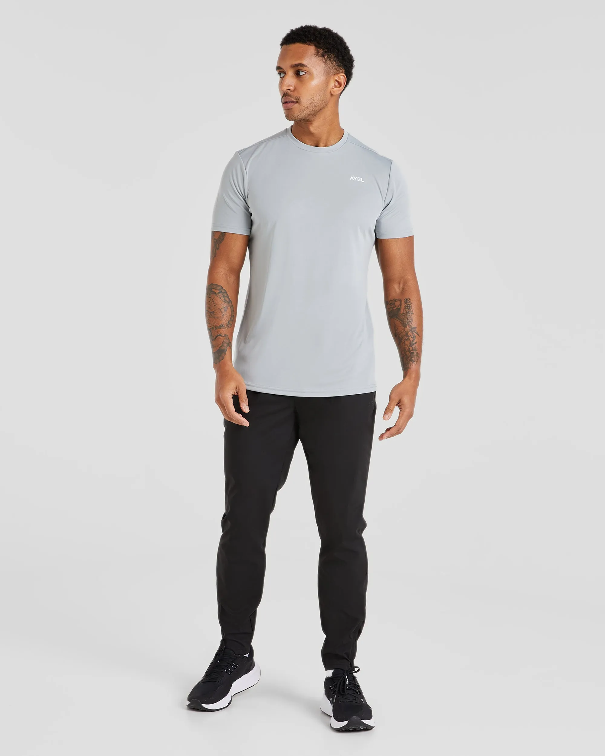 Origin T Shirt - Light Grey sold by AYBL product image thumbnail 3
