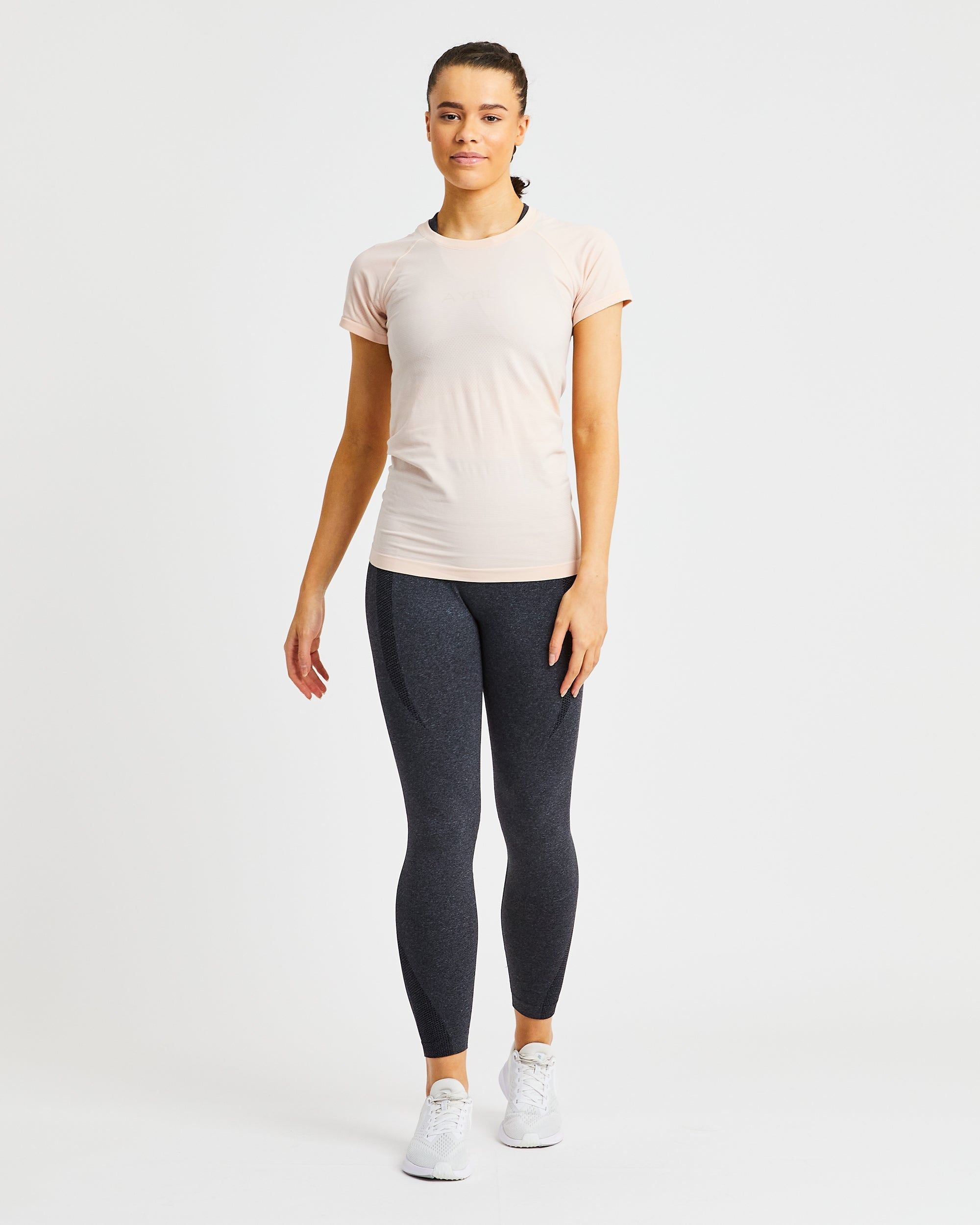 Embrace Seamless T Shirt - Soft Peach sold by AYBL product image thumbnail 3