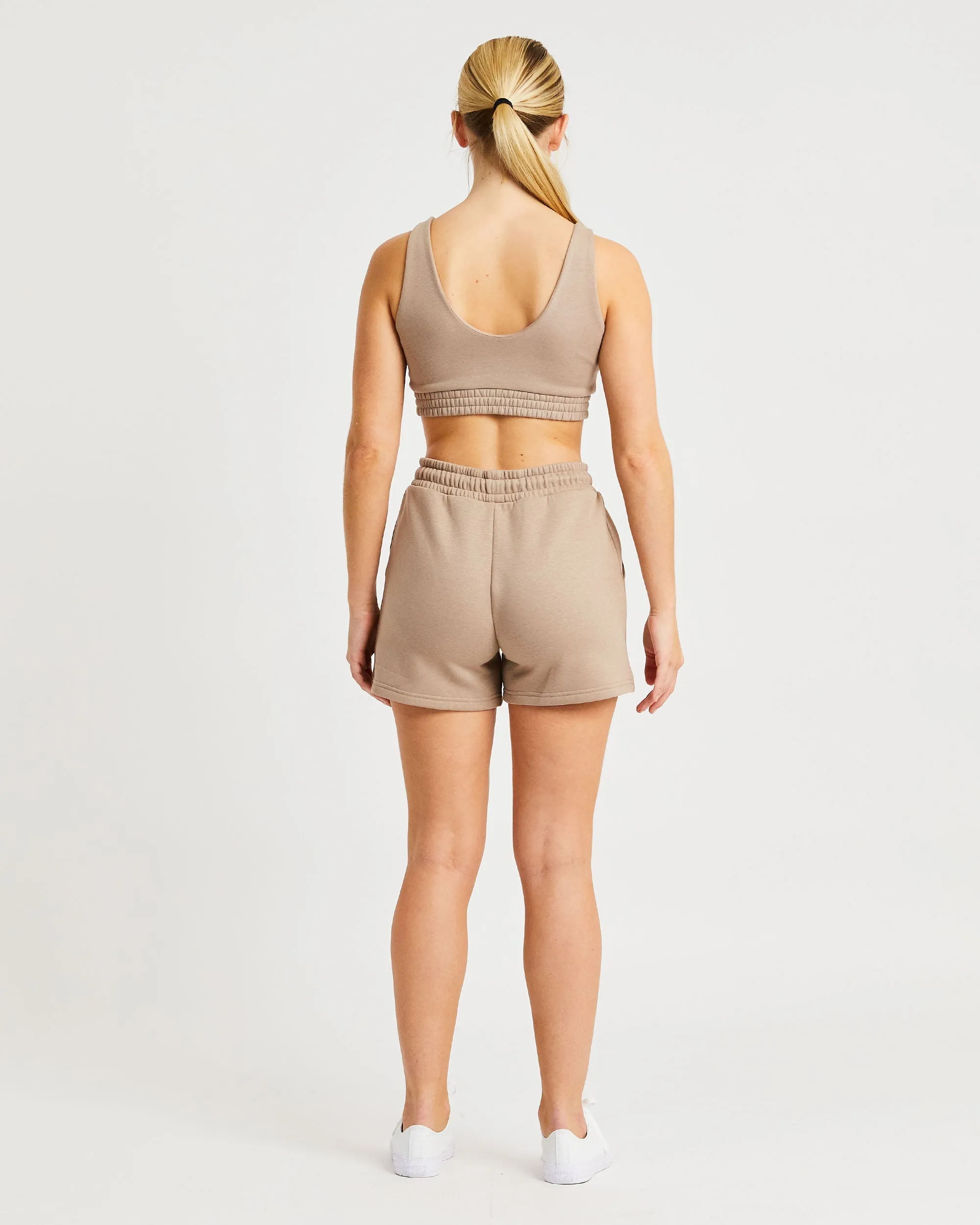 Luxe Shorts - Mocha sold by AYBL product image thumbnail 4