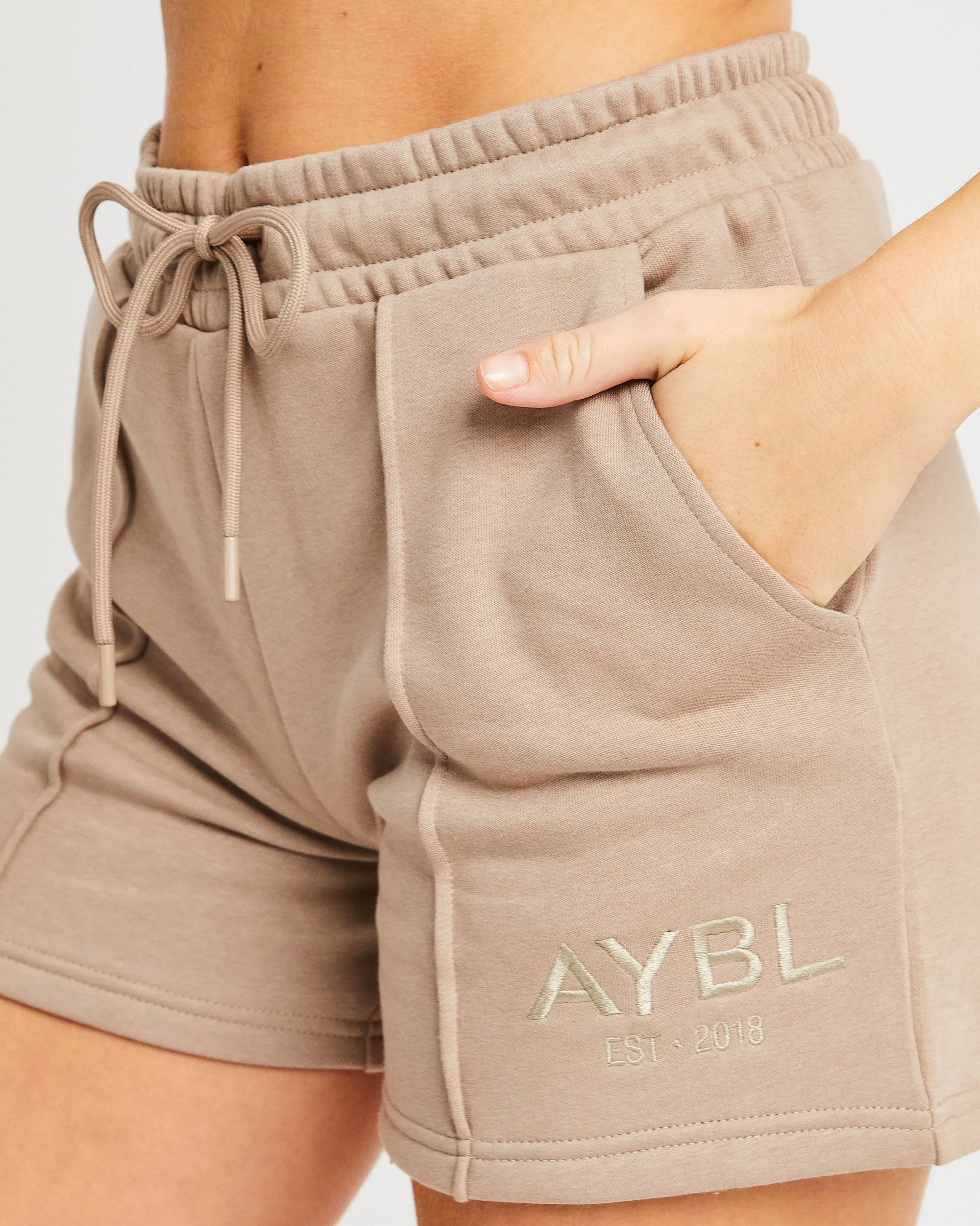Luxe Shorts - Mocha sold by AYBL product image thumbnail 5