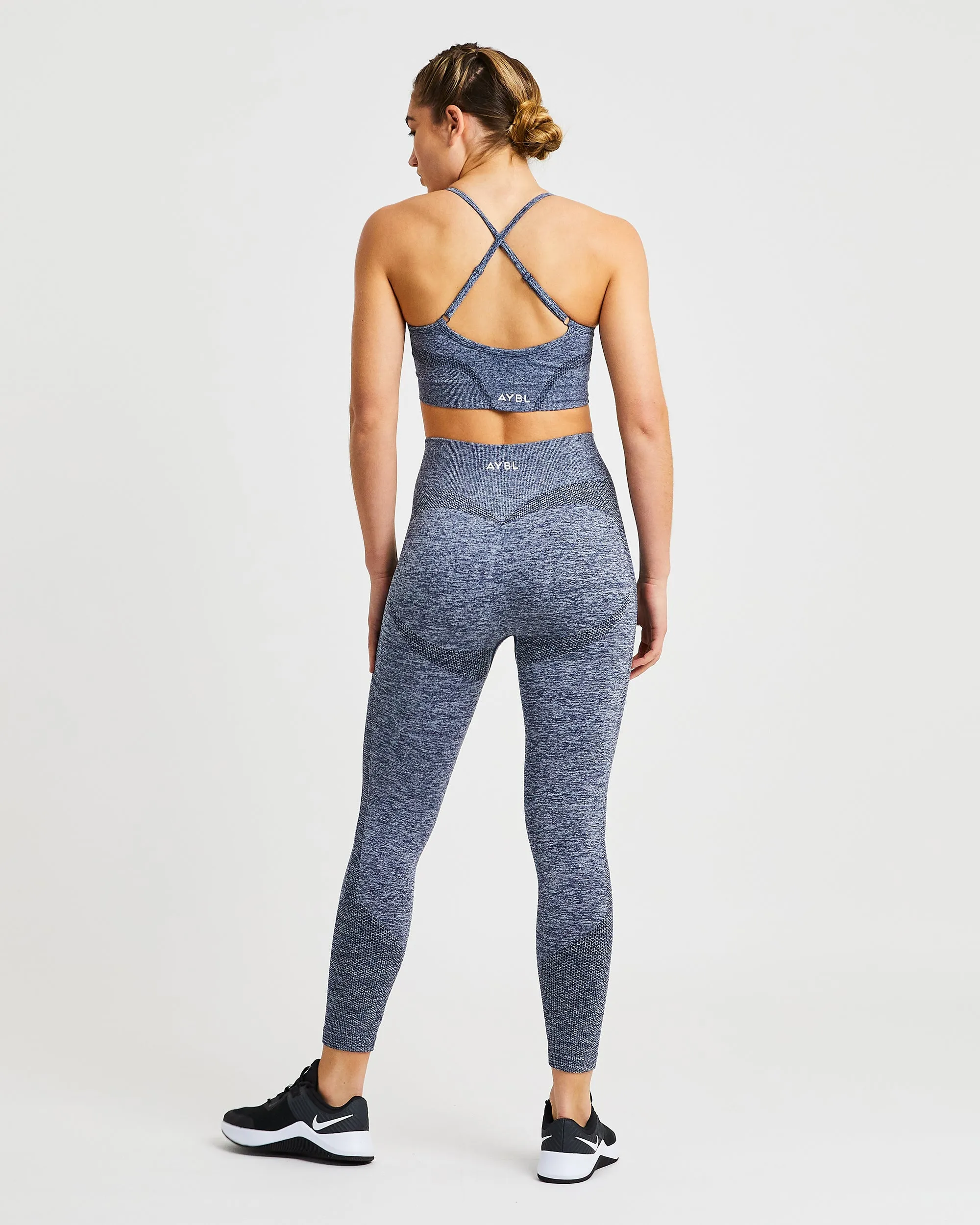 Motion Seamless Leggings - Navy sold by AYBL product image thumbnail 3