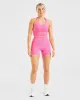 Staple Halterneck Crop Top - Summer Pink sold by AYBL