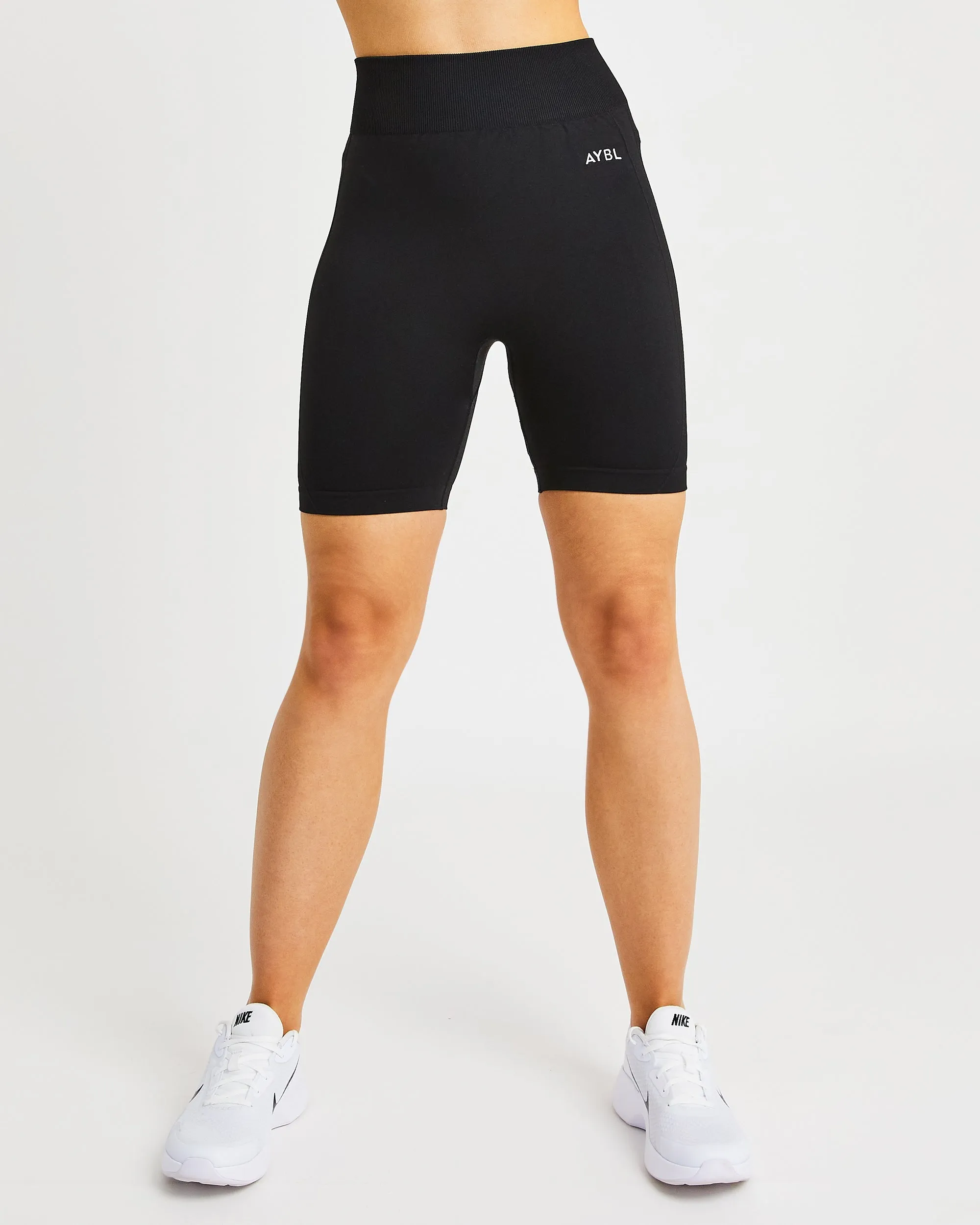 Motion Seamless Cycling Shorts - Black sold by AYBL